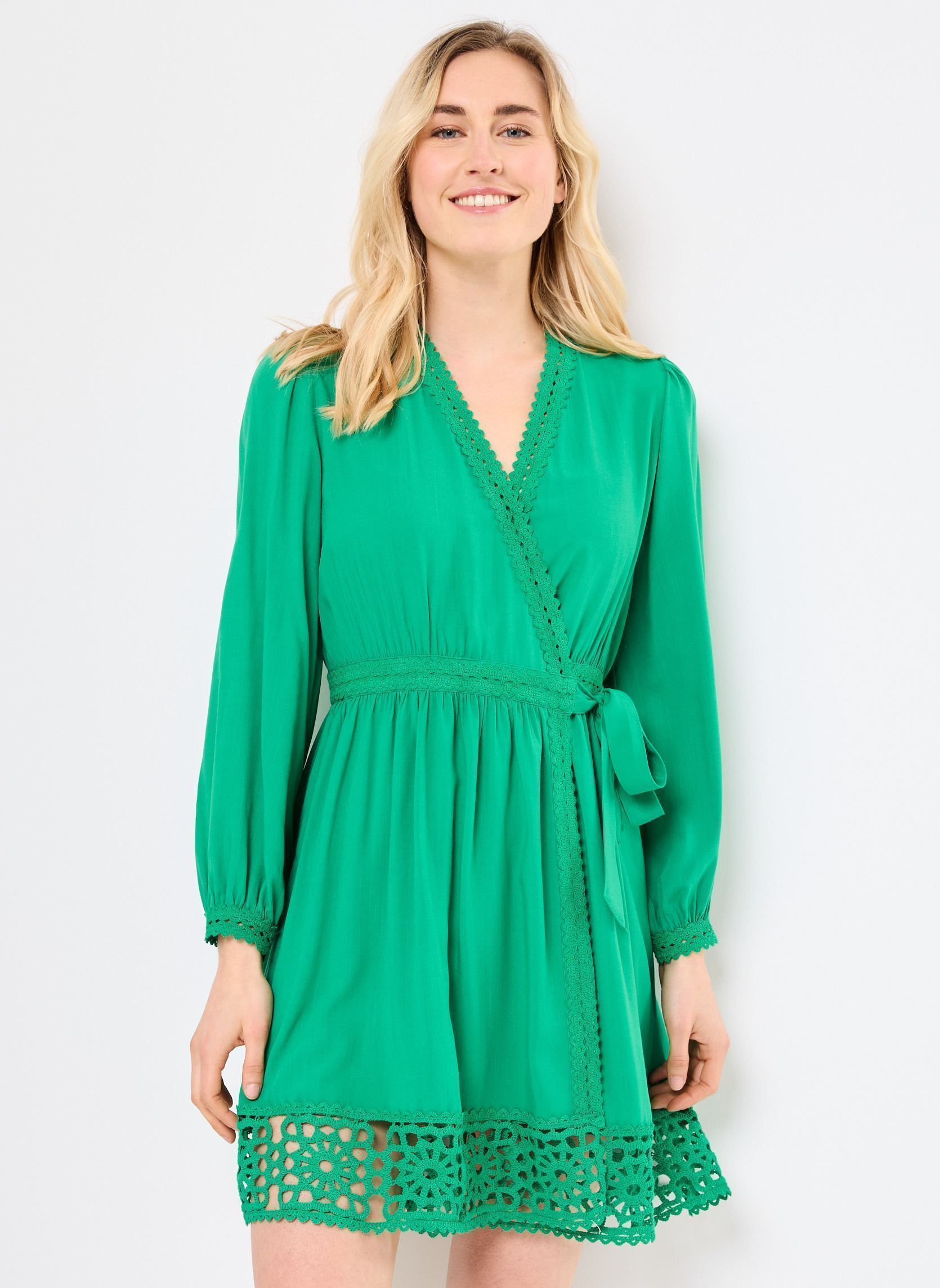 Robes RIVER femme vert La Petite Etoile Robes RIVER femme vert 30-VERT
