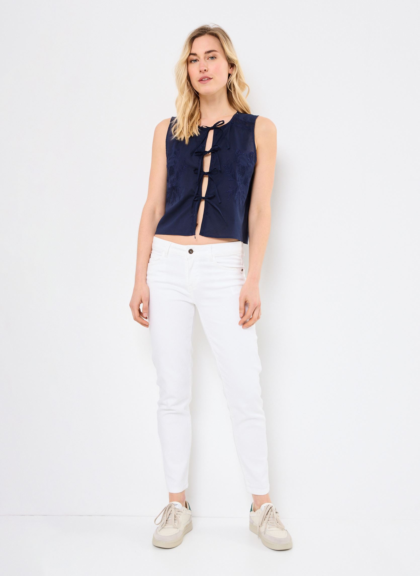Tops TERY damen blau La Petite Etoile Tops TERY damen blau 25-MARINE