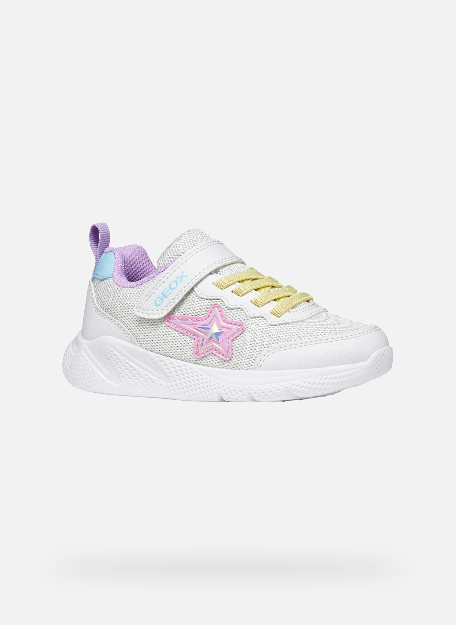 Baskets basses SPRINTYE GIRL fille blanc Geox Baskets basses SPRINTYE GIRL fille blanc Blanc