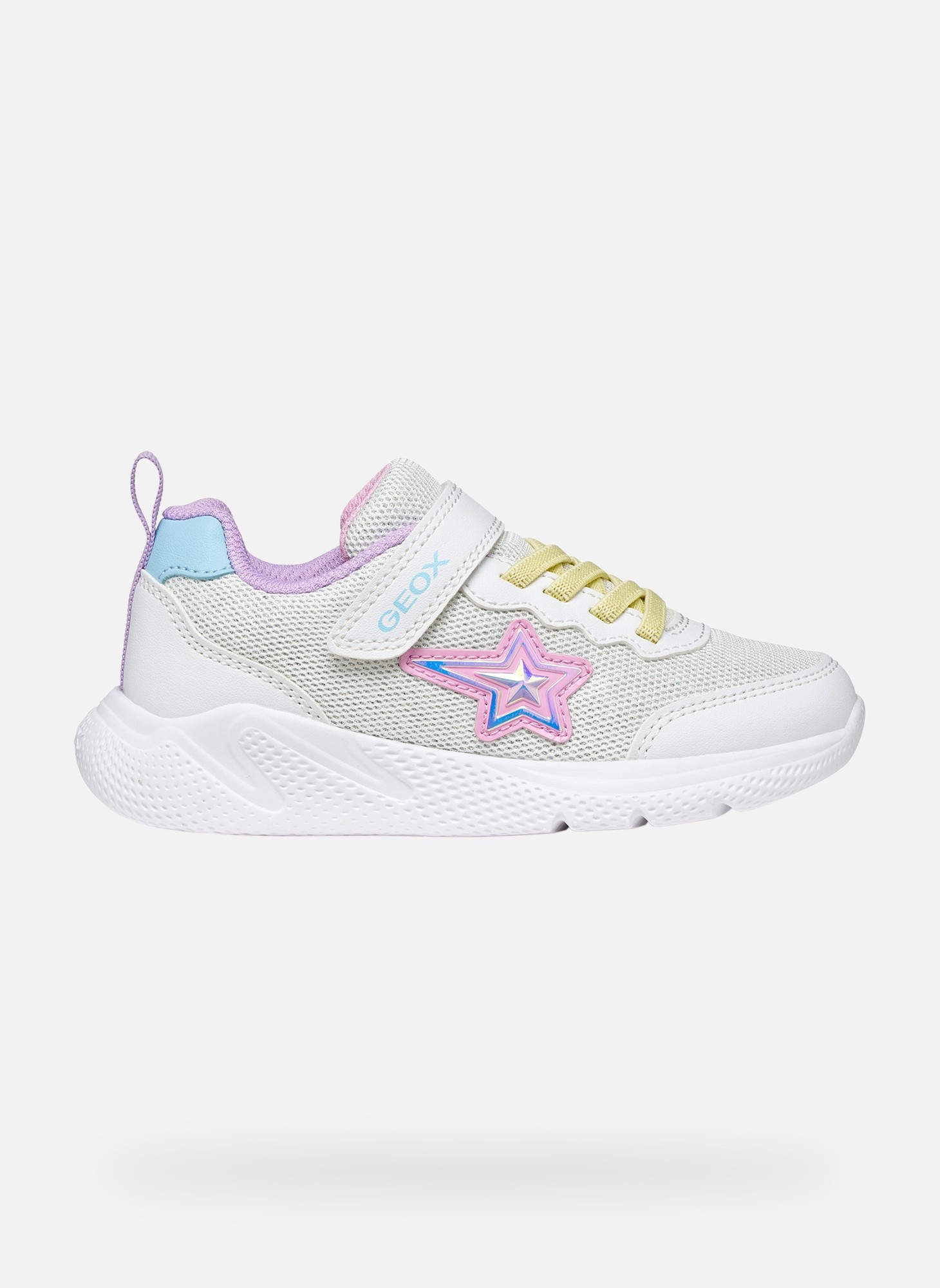 Baskets basses SPRINTYE GIRL fille blanc Geox Baskets basses SPRINTYE GIRL fille blanc Blanc