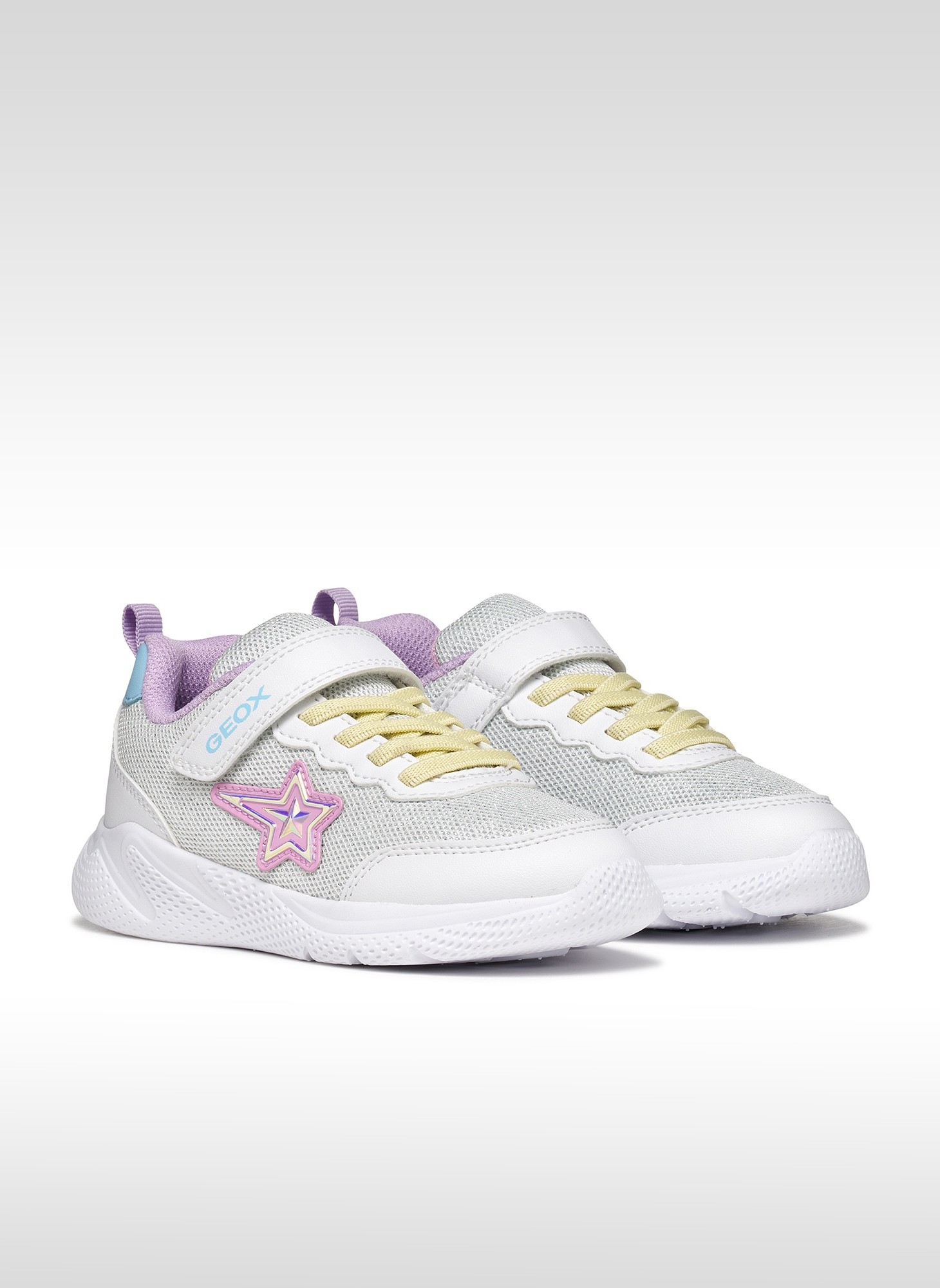 Baskets basses SPRINTYE GIRL fille blanc Geox Baskets basses SPRINTYE GIRL fille blanc Blanc