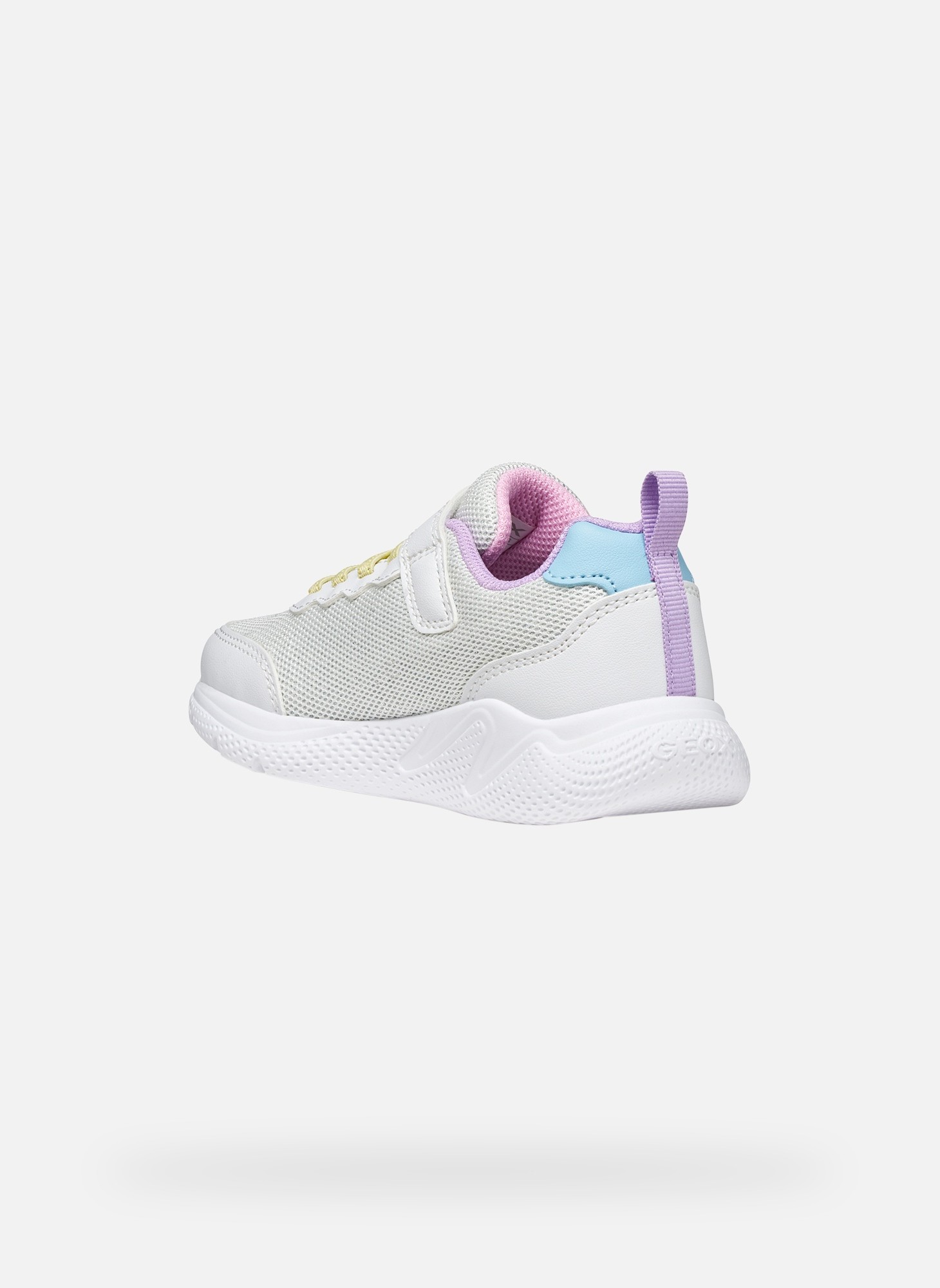 Baskets basses SPRINTYE GIRL fille blanc Geox Baskets basses SPRINTYE GIRL fille blanc Blanc