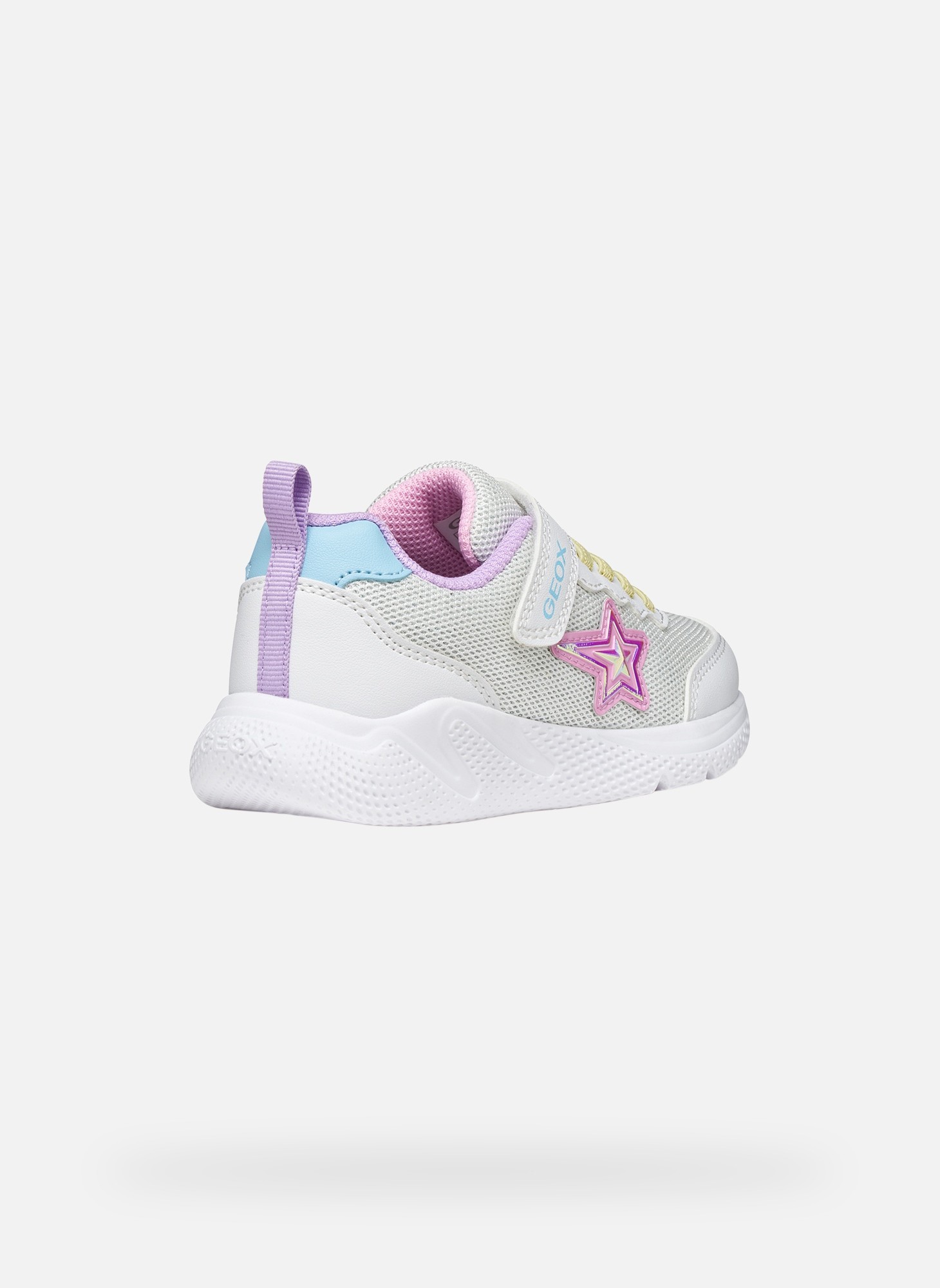 Baskets basses SPRINTYE GIRL fille blanc Geox Baskets basses SPRINTYE GIRL fille blanc Blanc