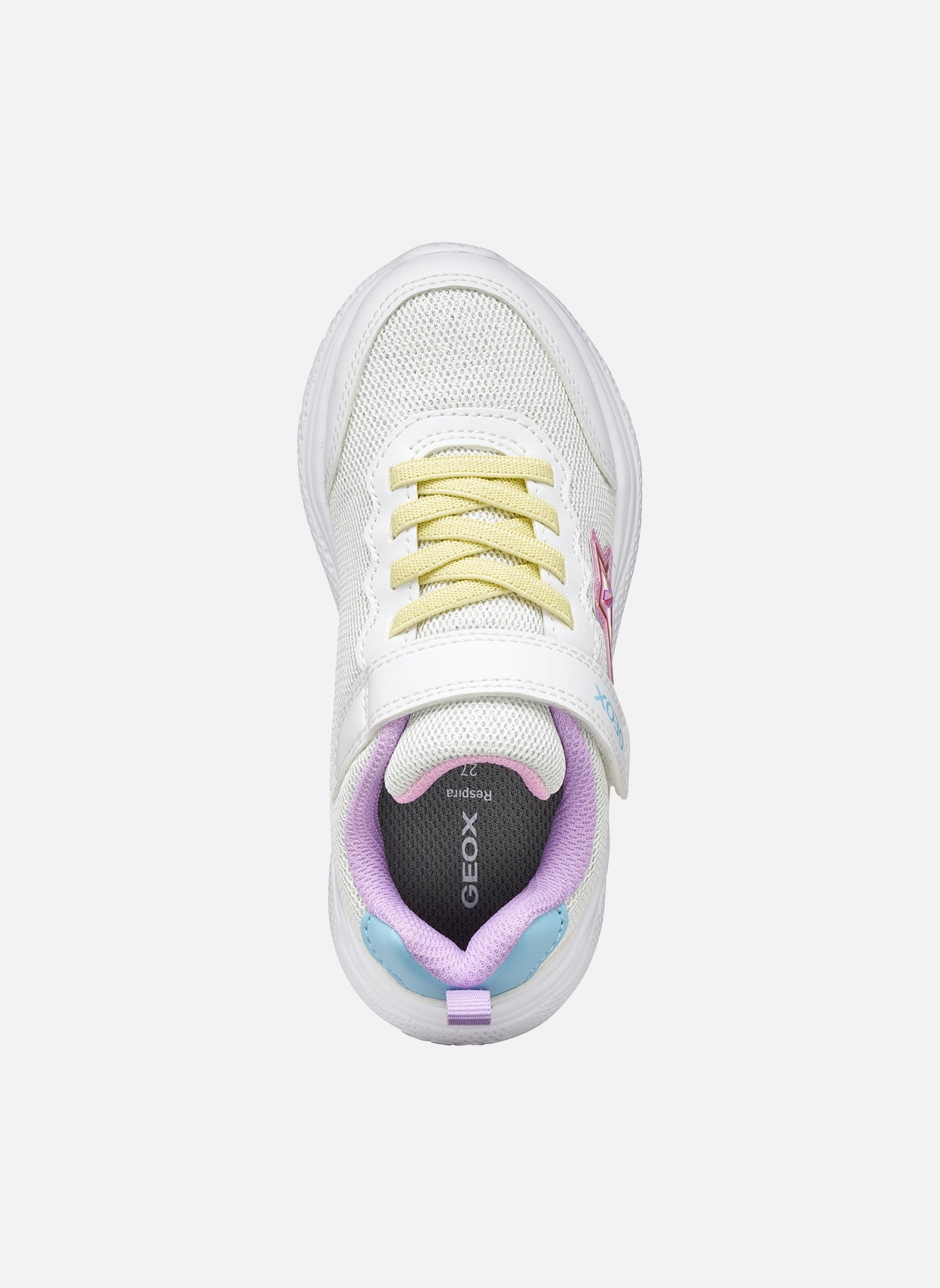 Baskets basses SPRINTYE GIRL fille blanc Geox Baskets basses SPRINTYE GIRL fille blanc Blanc