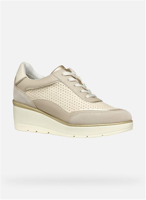 Geox Baskets basses D ILDE femme beige