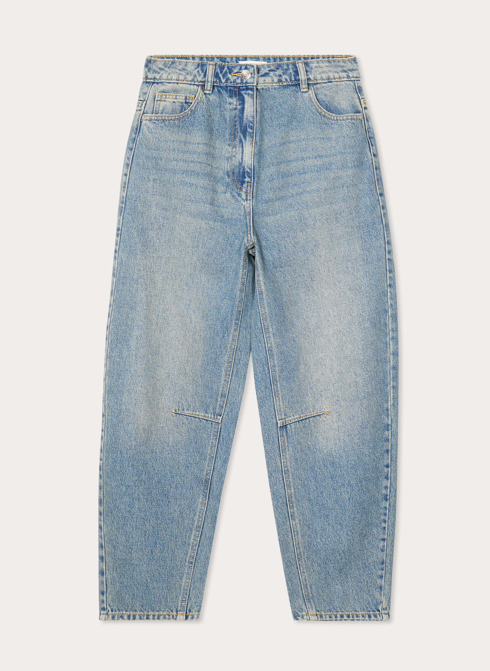 Jeans droit DELNO-BALLON femme bleu Cache Cache Jeans droit DELNO-BALLON femme bleu Bleu