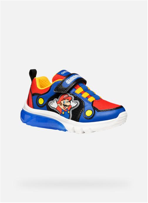 Geox Baskets basses CIBERDRON BOY garçon bleu