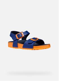Sandales GHITA JUNIOR garçon bleu Geox Sandales GHITA JUNIOR garçon bleu Bleu roi