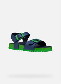Sandales GHITA JUNIOR garçon bleu