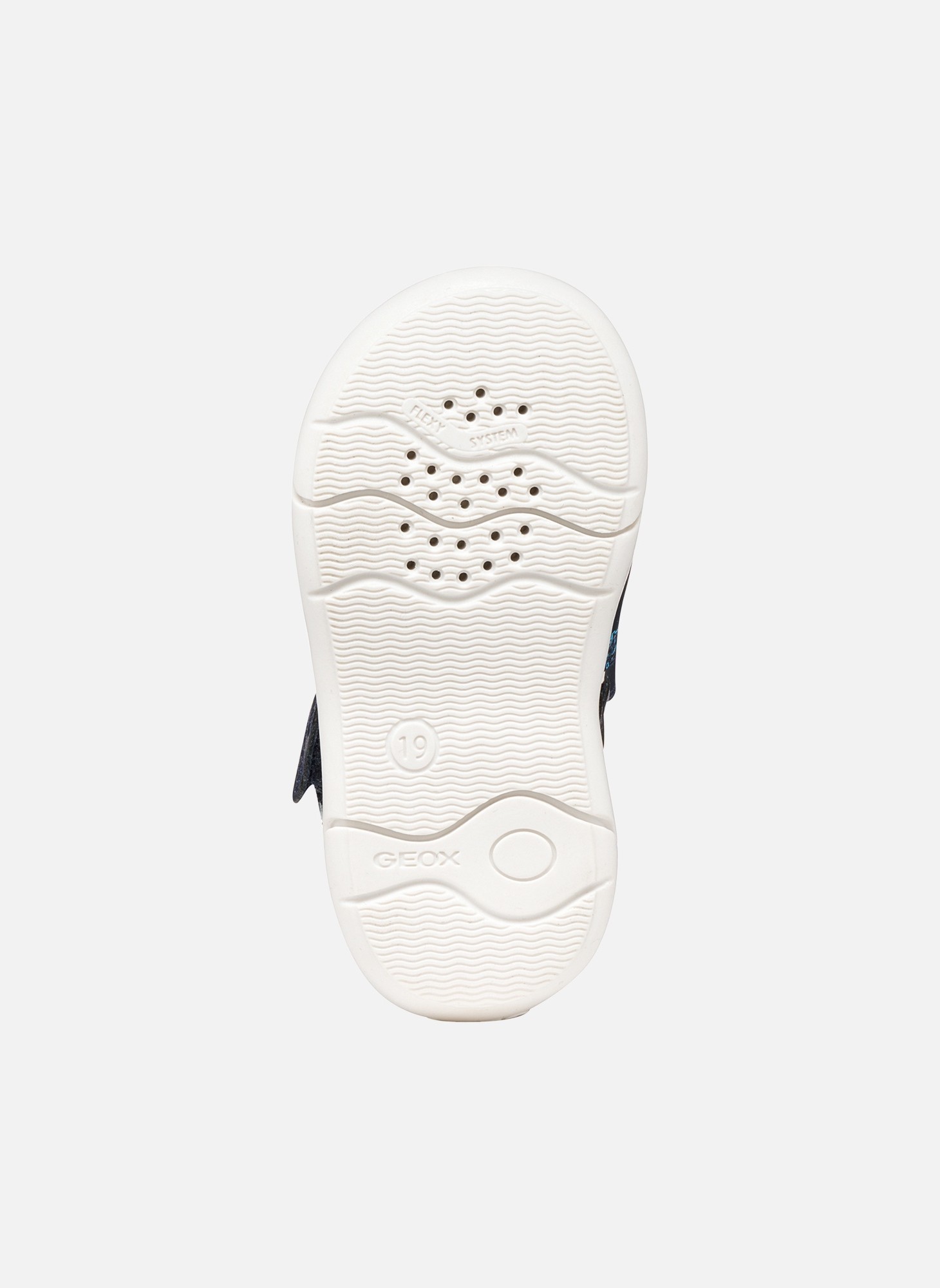 Sandales SANDAL ZAPITO BABY BOY garçon blanc Geox Sandales SANDAL ZAPITO BABY BOY garçon blanc Blanc & bleu