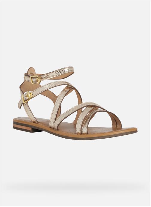 Geox Sandales SOZY S WOMAN femme or et bronze