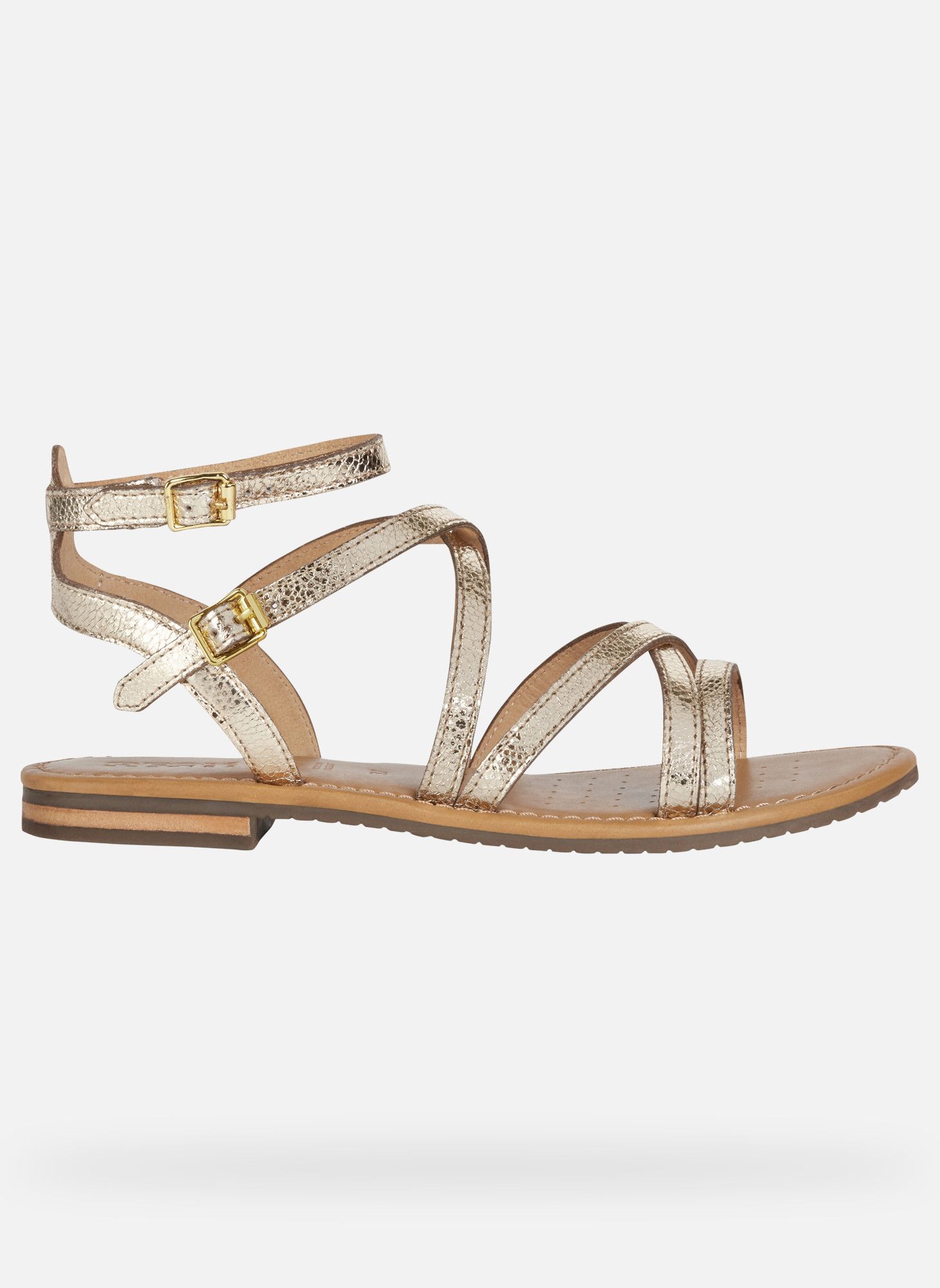 Sandales SOZY S WOMAN femme or et bronze Geox Sandales SOZY S WOMAN femme or et bronze Or