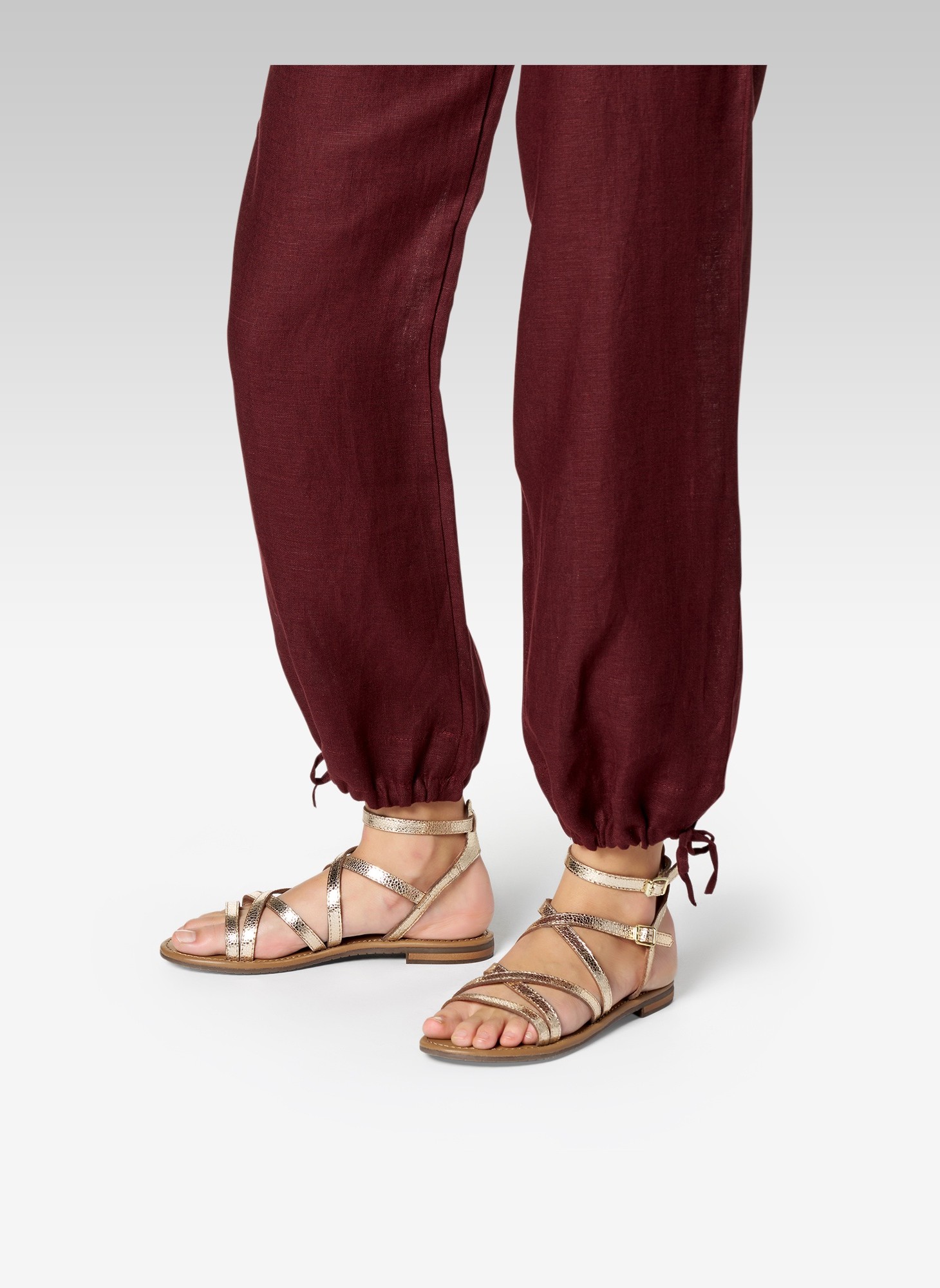 Sandales SOZY S WOMAN femme or et bronze Geox Sandales SOZY S WOMAN femme or et bronze Or