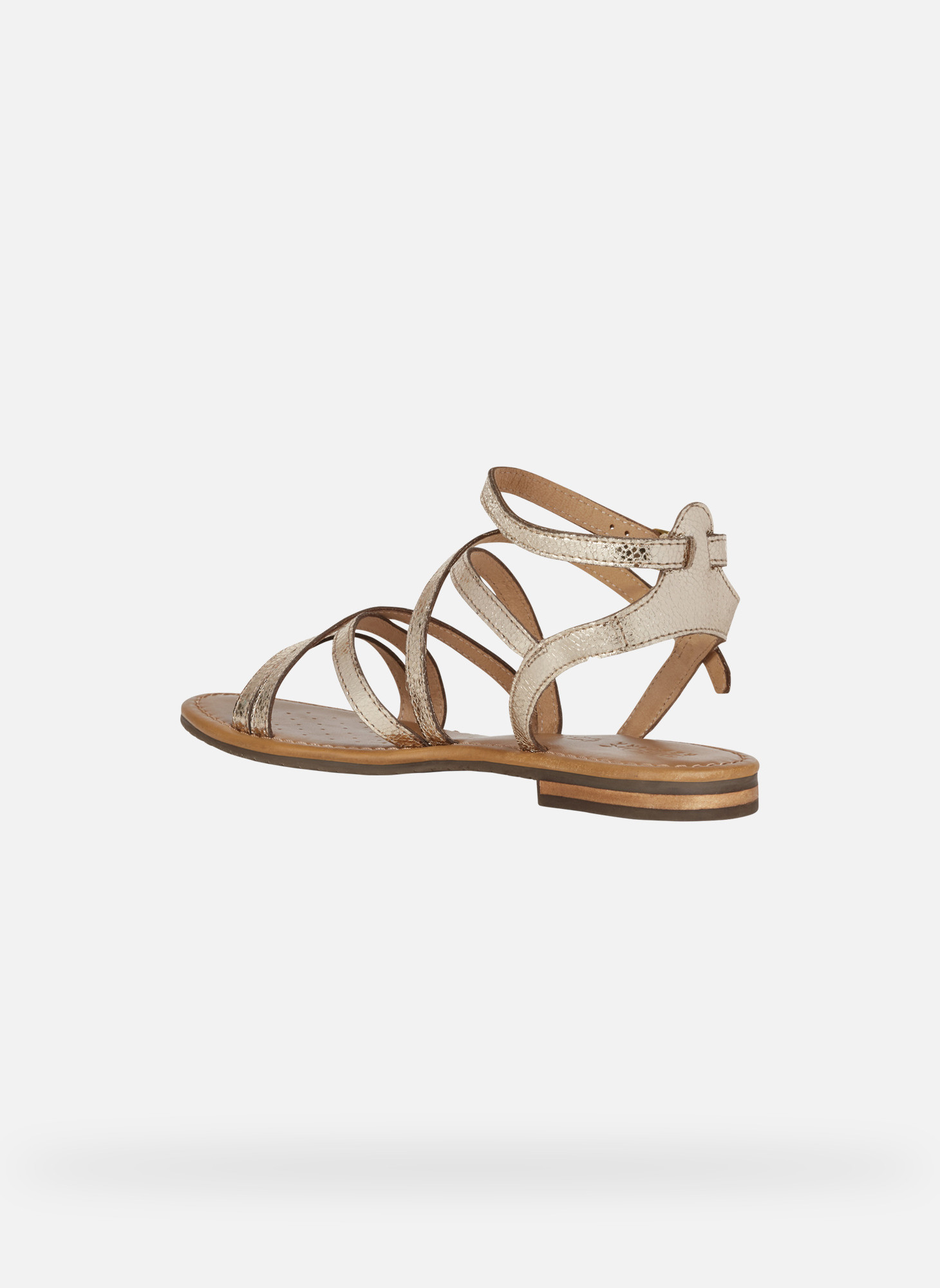 Sandales SOZY S WOMAN femme or et bronze Geox Sandales SOZY S WOMAN femme or et bronze Or