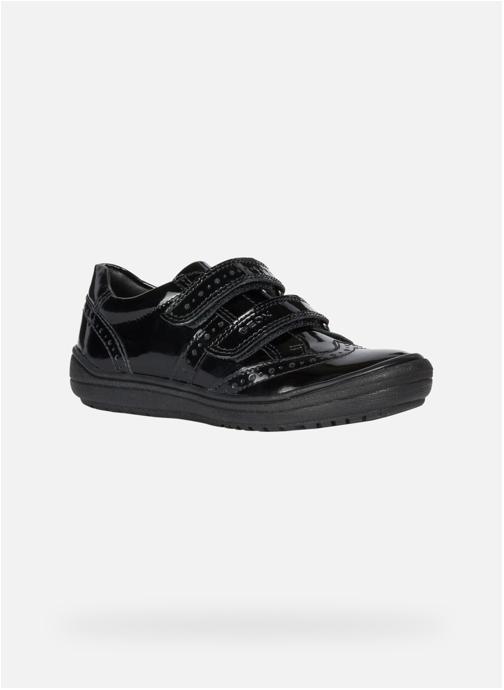 Geox Baskets basses J HADRIEL GIRL fille noir