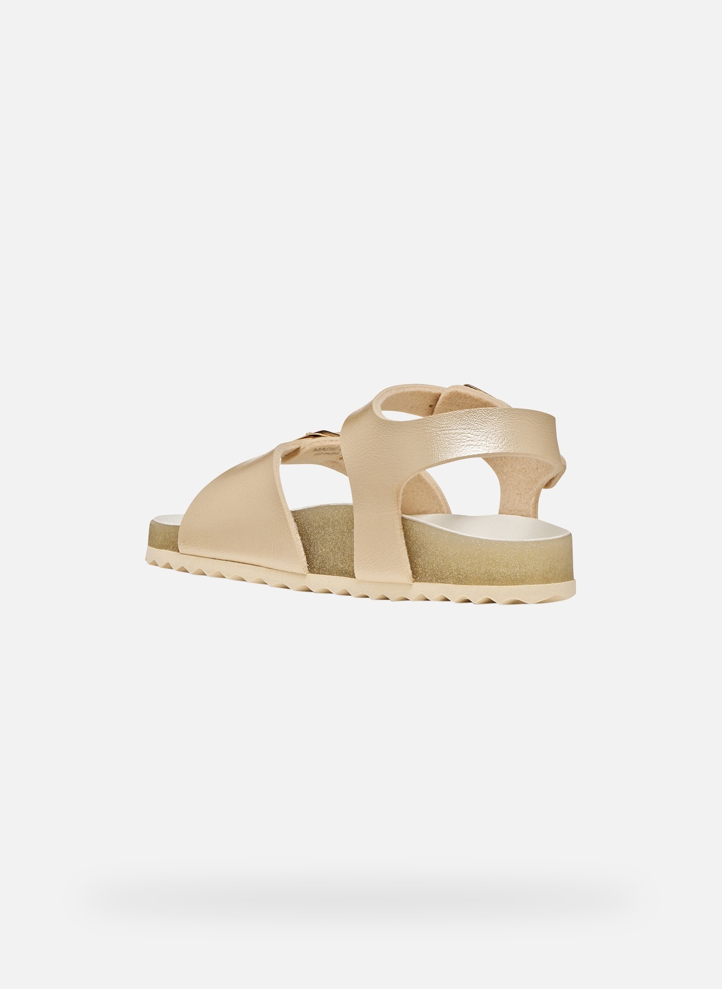 Sandales J ADRIEL GIRL fille or et bronze Geox Sandales J ADRIEL GIRL fille or et bronze Or