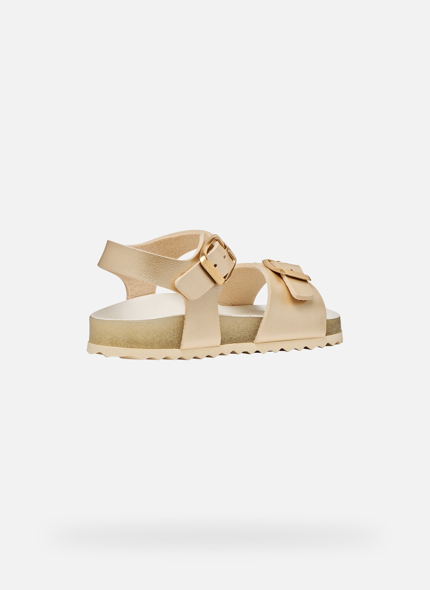 Sandales J ADRIEL GIRL fille or et bronze Geox Sandales J ADRIEL GIRL fille or et bronze Or