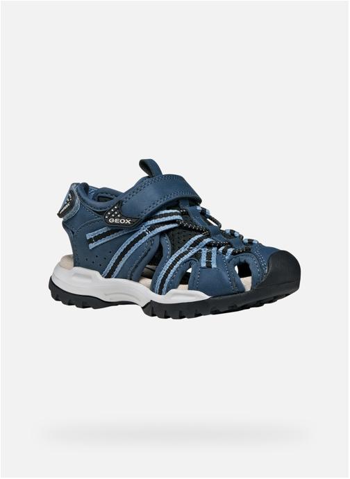 Geox Sandales J BOREALIS BOY garçon noir