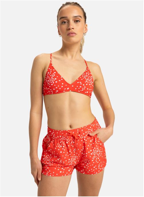 Roxy Bas de maillot shorty Roxy Wave femme rouge