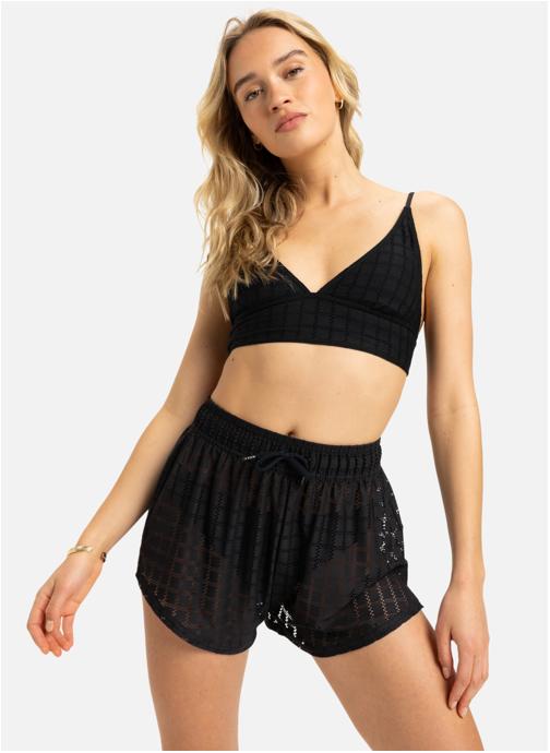 Roxy Bas de maillot shorty Camilo femme noir