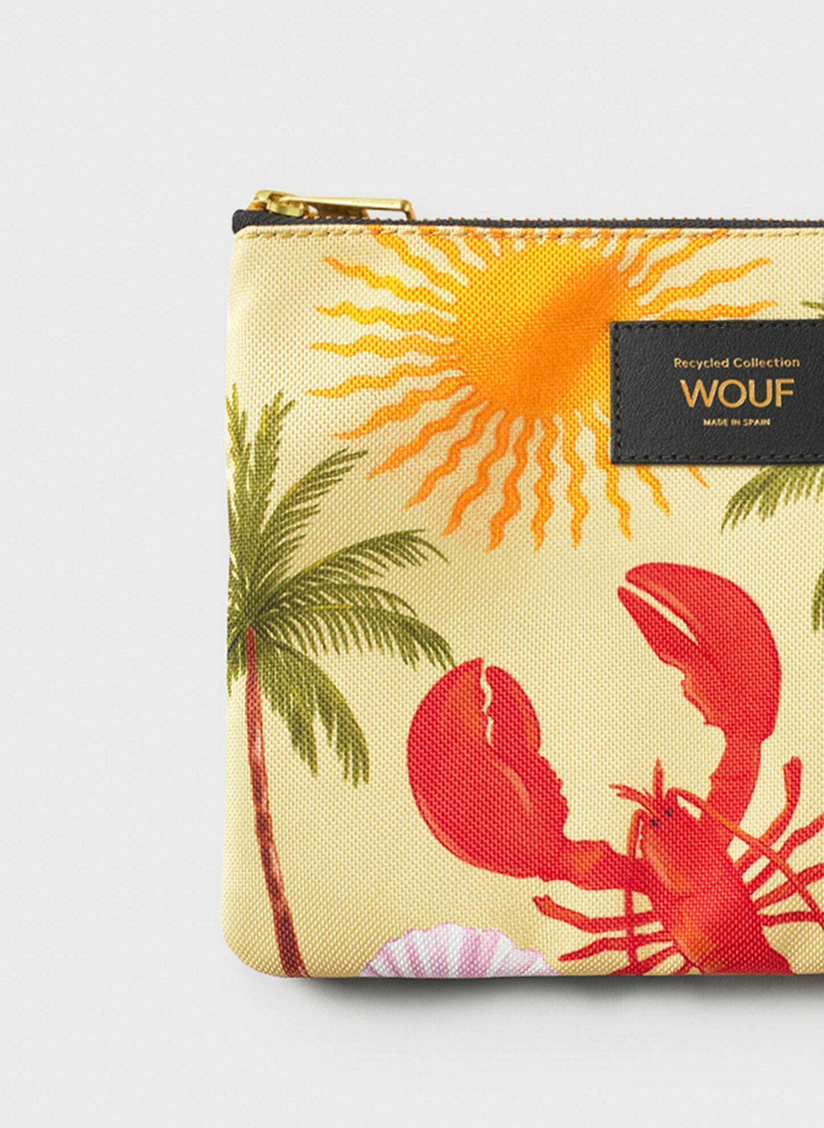 Pochette Pochette - Rio donna giallo WOUF Pochette Pochette - Rio donna giallo YELLOW AND ANIMAL PRINT