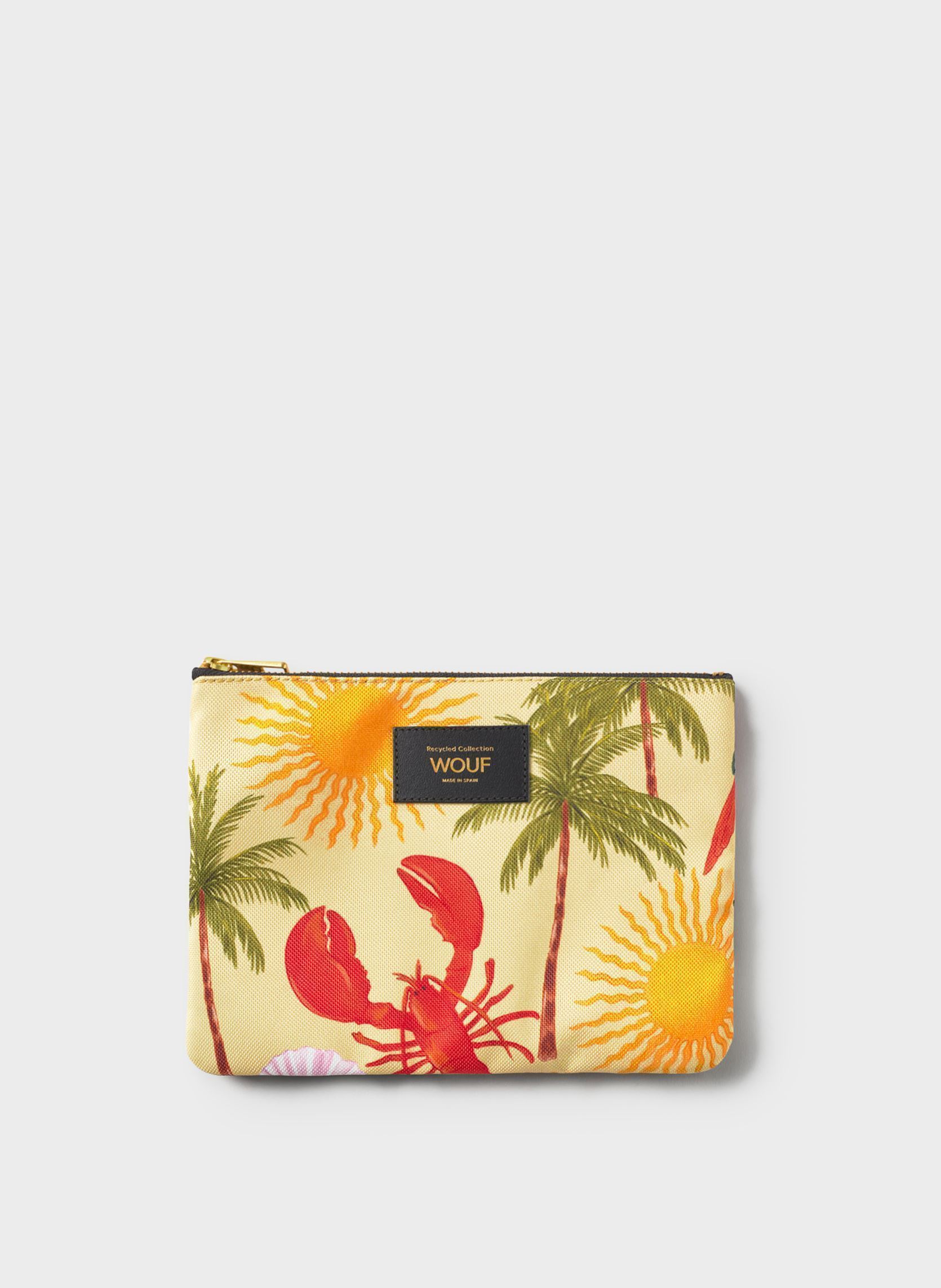 Pochette Pochette - Rio donna giallo WOUF Pochette Pochette - Rio donna giallo YELLOW AND ANIMAL PRINT