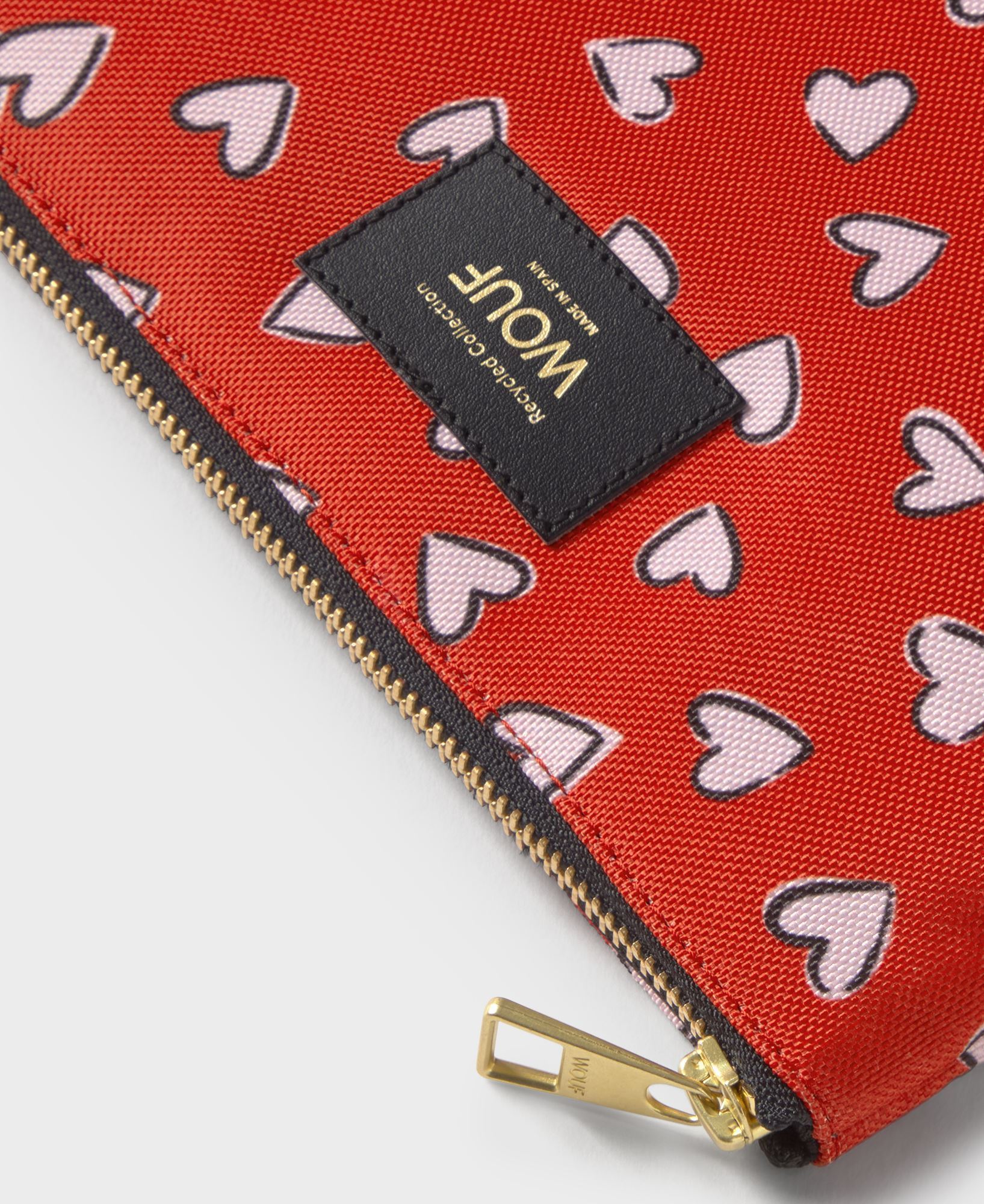 Clutches Pochette - Crush dames rood WOUF Clutches Pochette - Crush dames rood RED