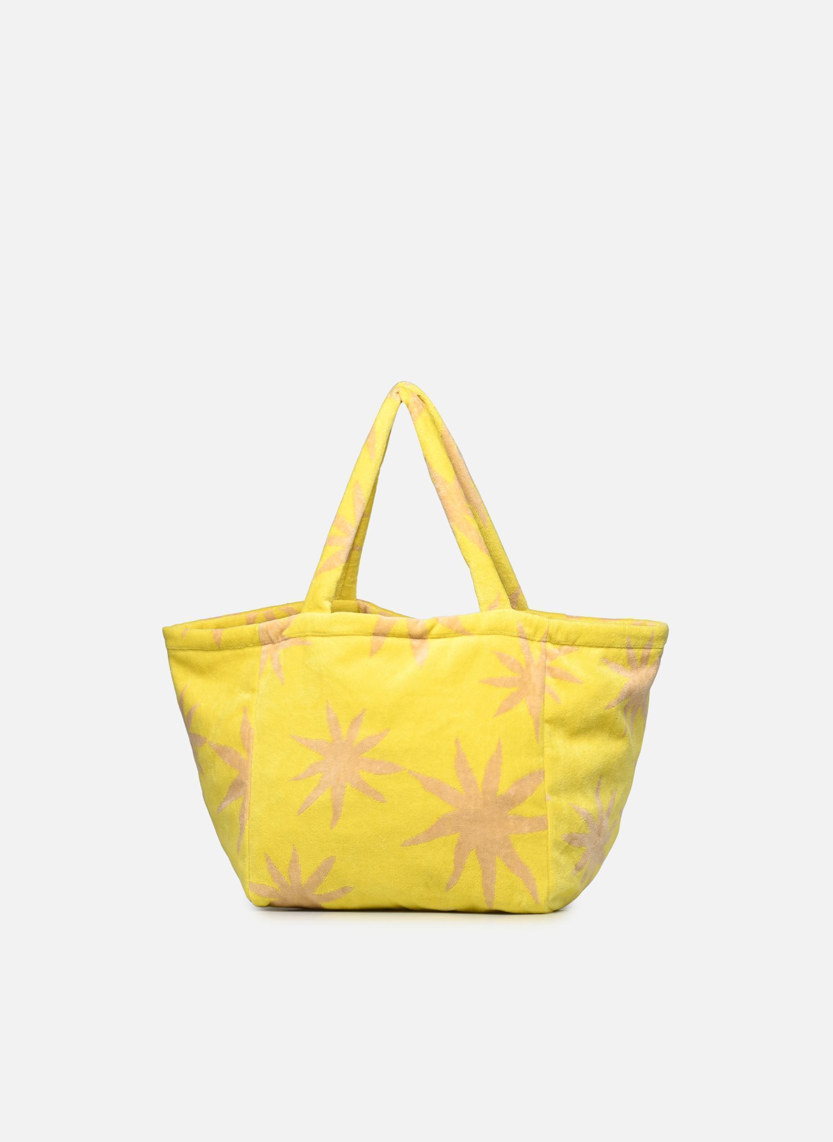 Cabas Grand tote bag - Fuerteventura femme jaune WOUF Cabas Grand tote bag - Fuerteventura femme jaune YELLOW AND GREY