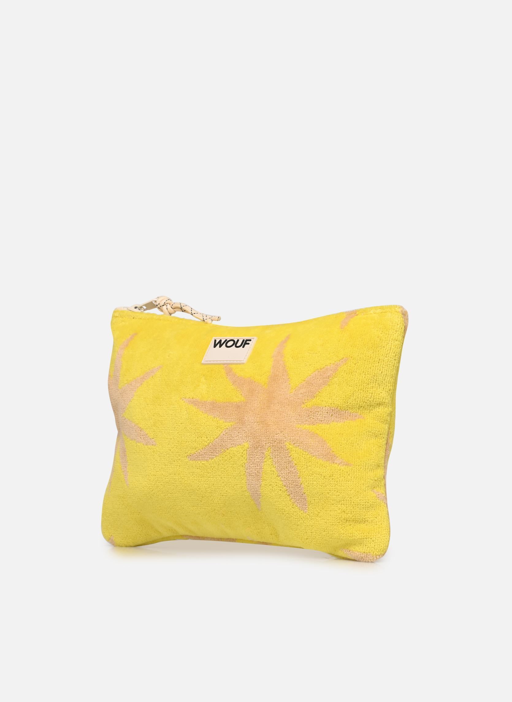 Clutches Pochette - Fuerteventura dames geel WOUF Clutches Pochette - Fuerteventura dames geel YELLOW AND GREY