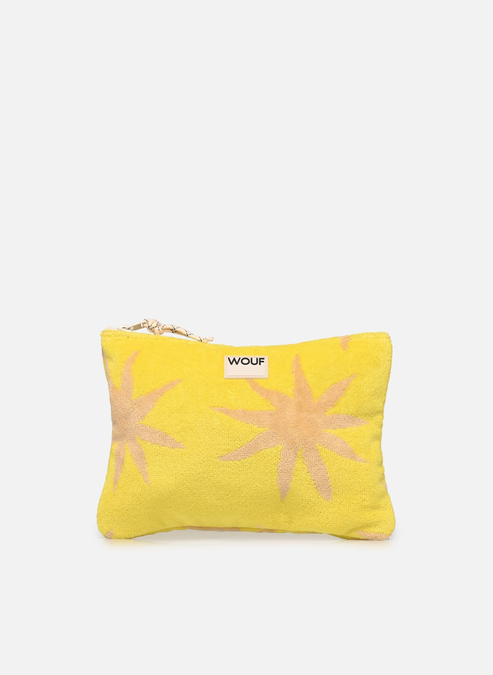 Clutches Pochette - Fuerteventura dames geel WOUF Clutches Pochette - Fuerteventura dames geel YELLOW AND GREY