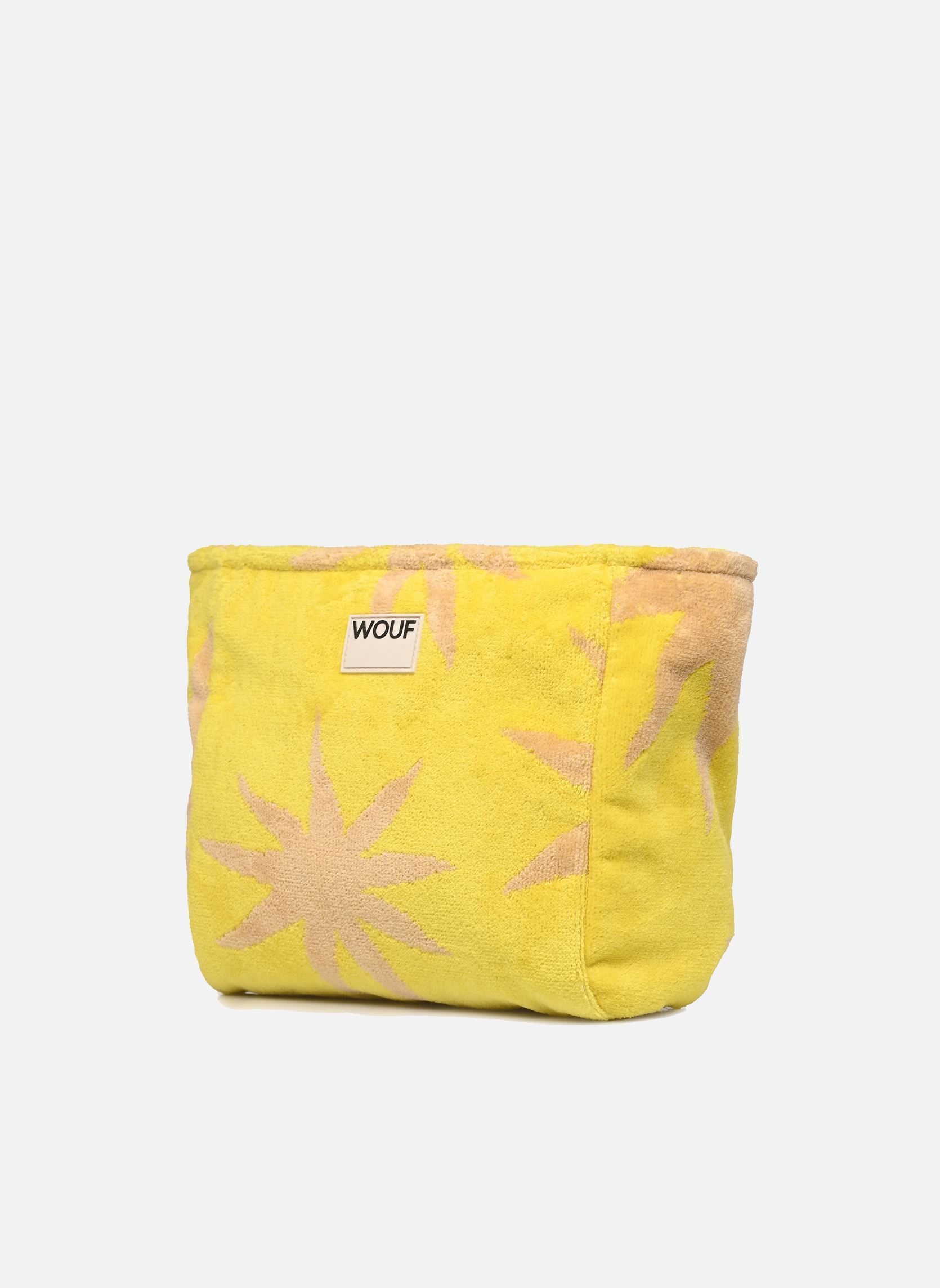 Clutches Trousse de toilette - Fuerteventura dames geel WOUF Clutches Trousse de toilette - Fuerteventura dames geel YELLOW AND GREY