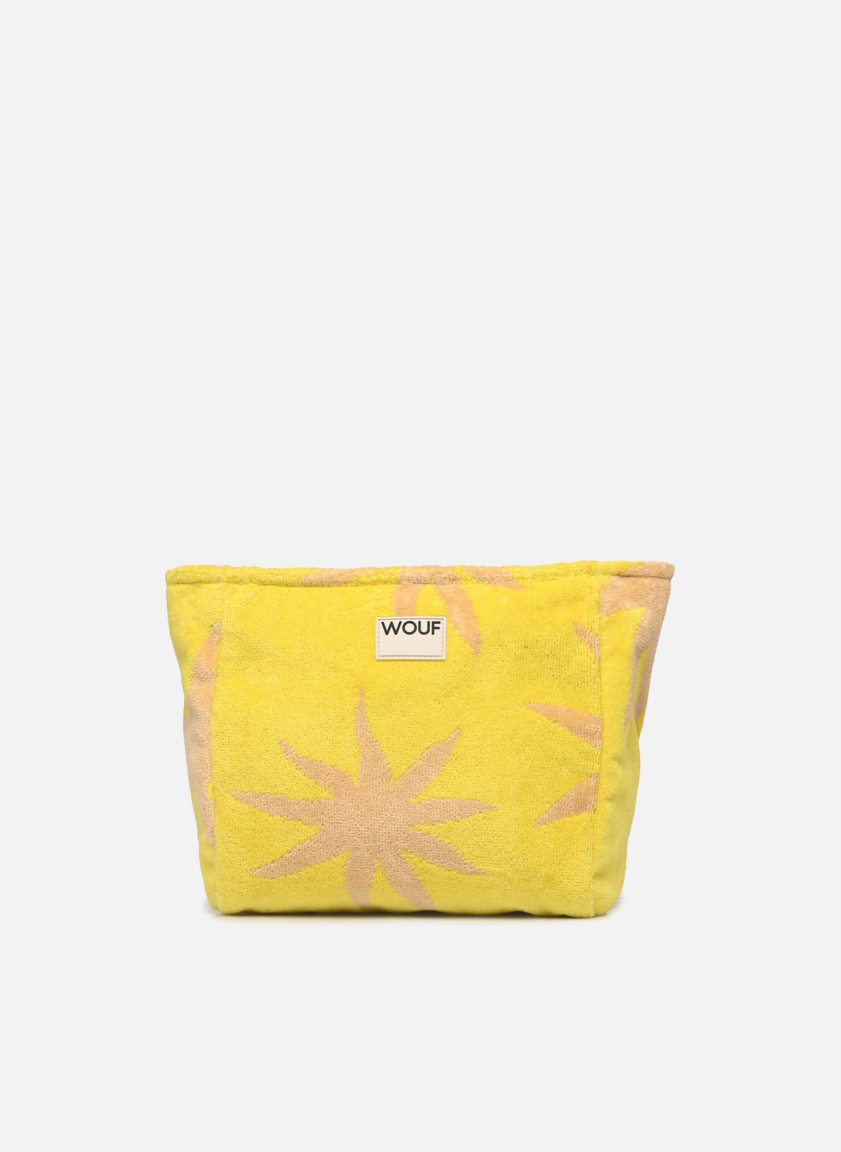 Clutches Trousse de toilette - Fuerteventura dames geel WOUF Clutches Trousse de toilette - Fuerteventura dames geel YELLOW AND GREY