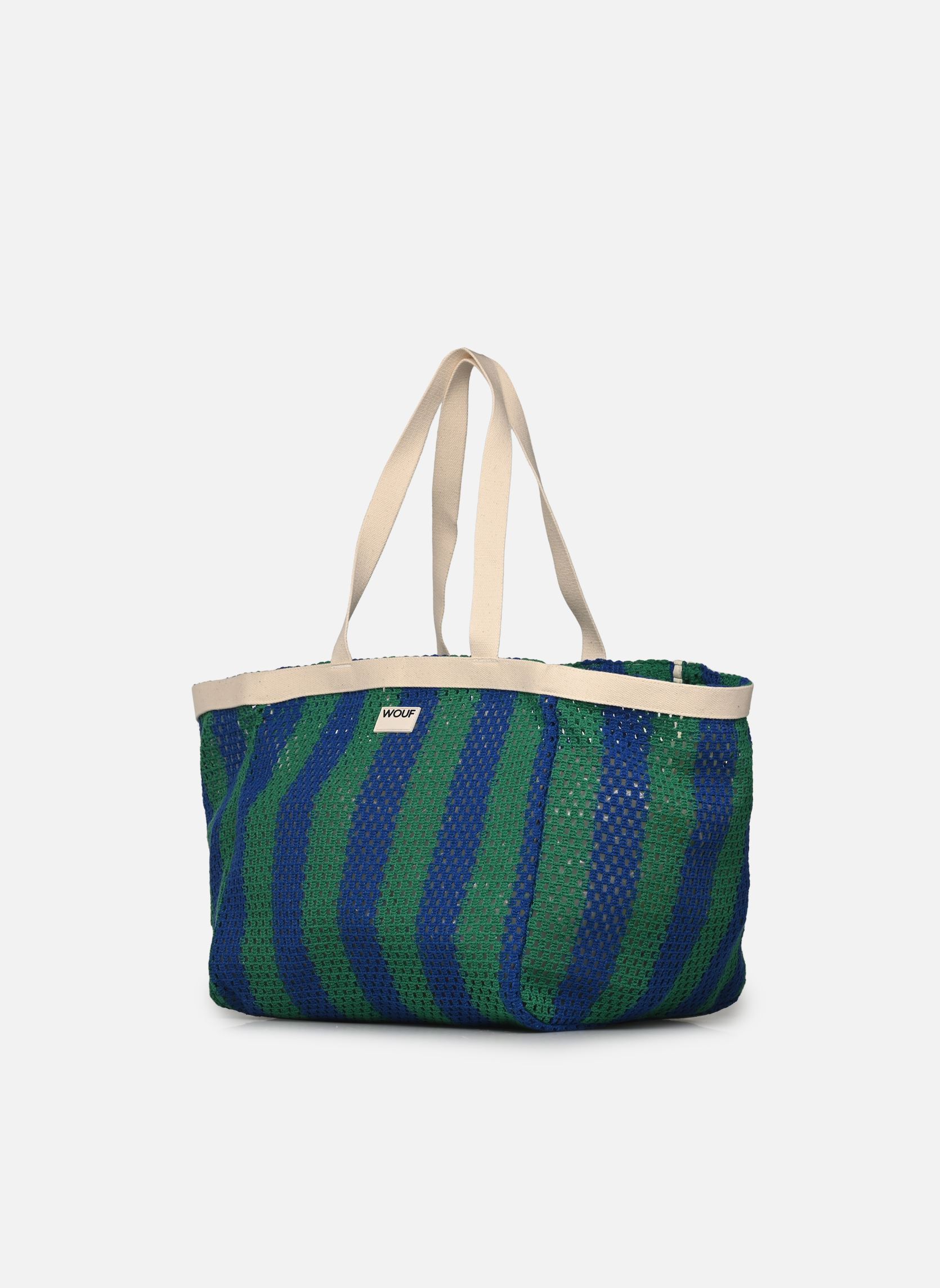 Grote winkelzak Grand tote bag - Mistral dames meerkleurig WOUF Grote winkelzak Grand tote bag - Mistral dames meerkleurig BLUE AND GREEN