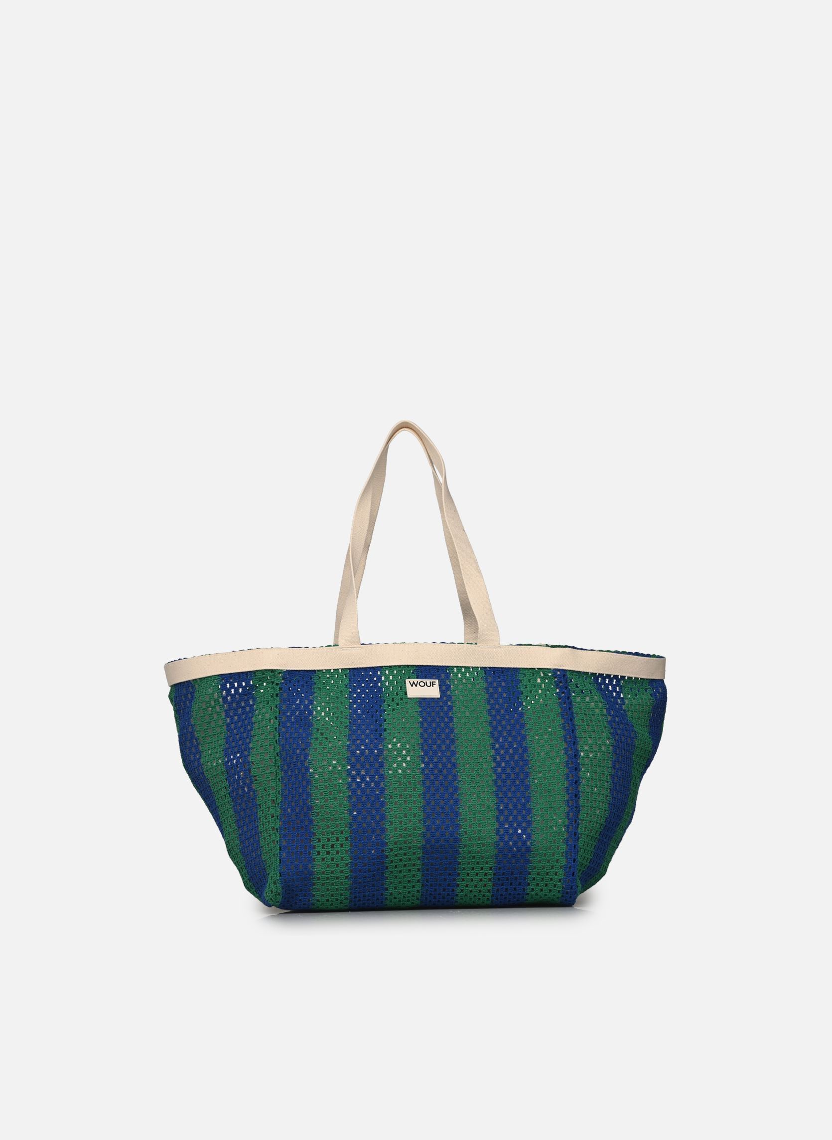 Grote winkelzak Grand tote bag - Mistral dames meerkleurig WOUF Grote winkelzak Grand tote bag - Mistral dames meerkleurig BLUE AND GREEN