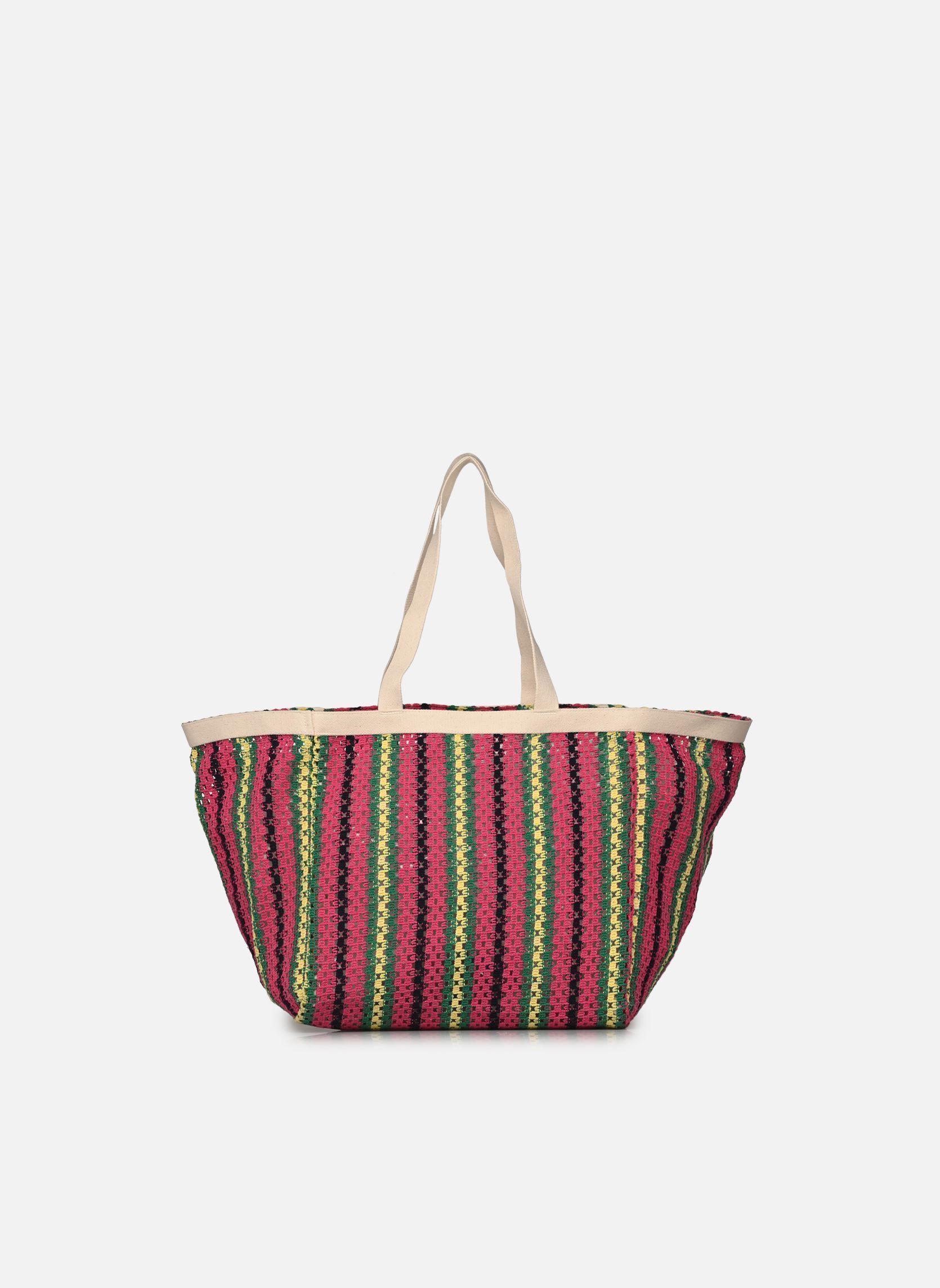 Shopper Grand tote bag - Tramontane damen mehrfarbig WOUF Shopper Grand tote bag - Tramontane damen mehrfarbig PINK, GREEN, BLUE AND YELLOW