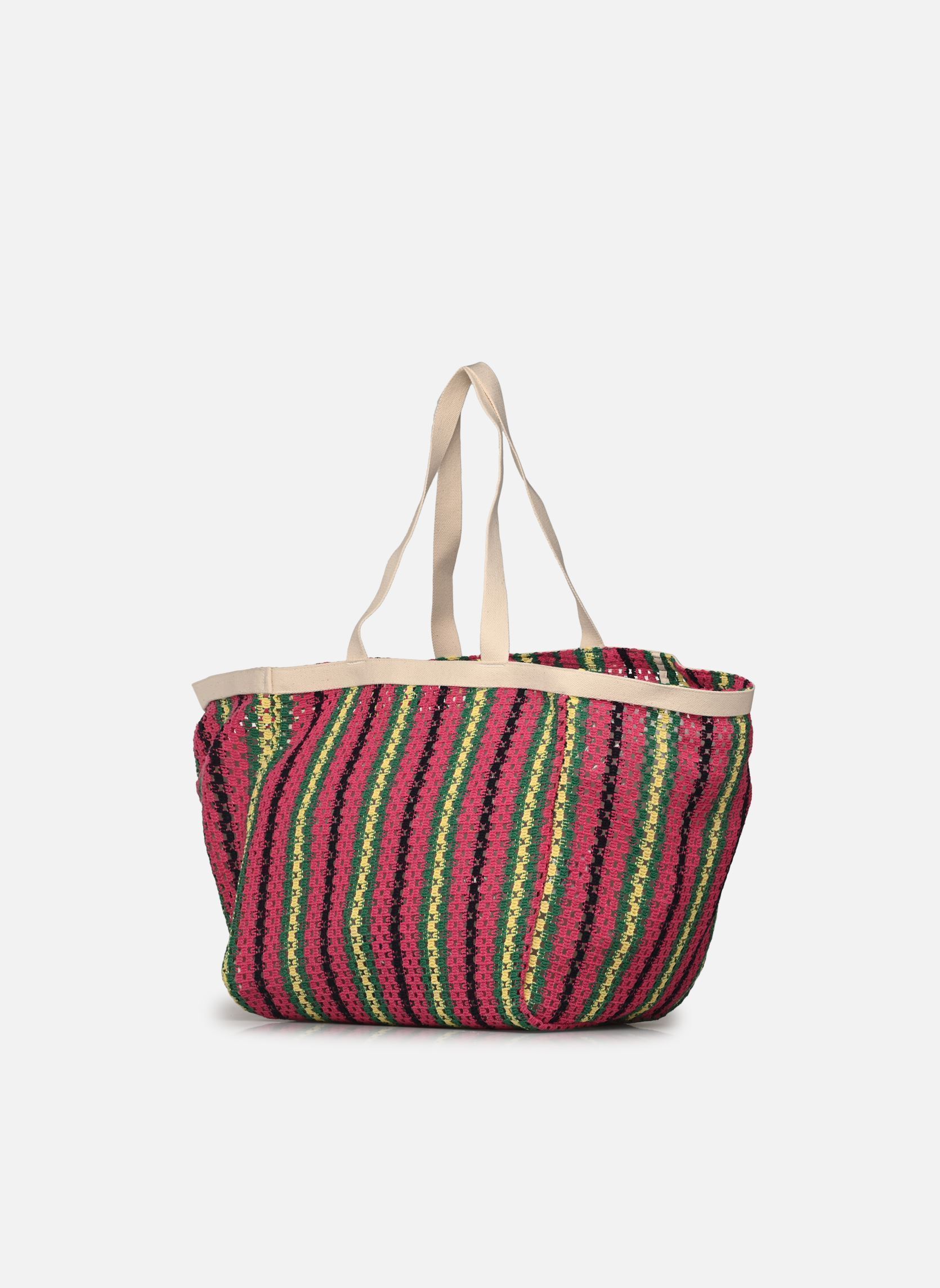 Shopper Grand tote bag - Tramontane damen mehrfarbig WOUF Shopper Grand tote bag - Tramontane damen mehrfarbig PINK, GREEN, BLUE AND YELLOW