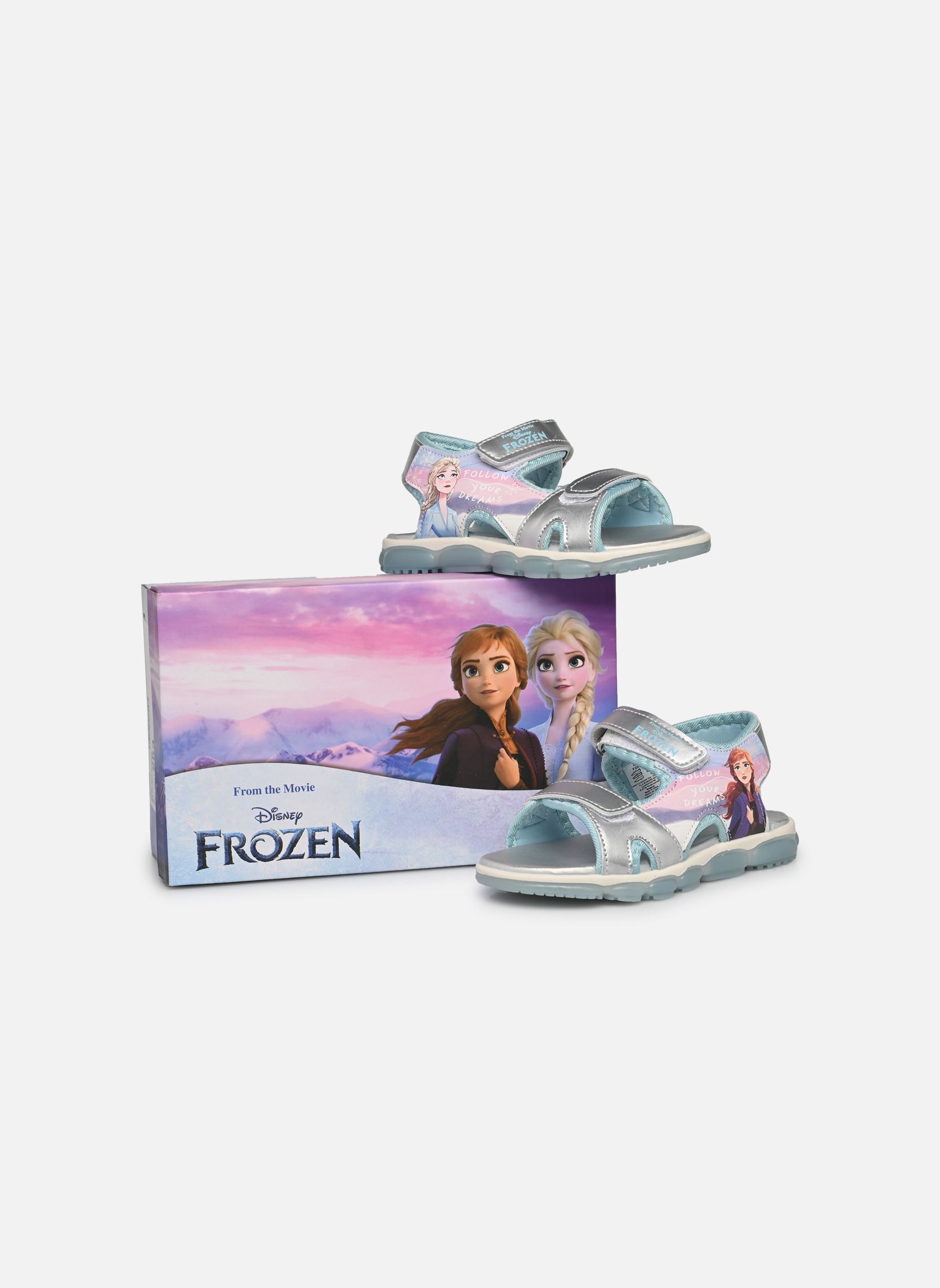 Sandali Sandale Reine des Neiges bambina grigio Leomil Sandali Sandale Reine des Neiges bambina grigio 311 SILVER/LIGHT BLUE