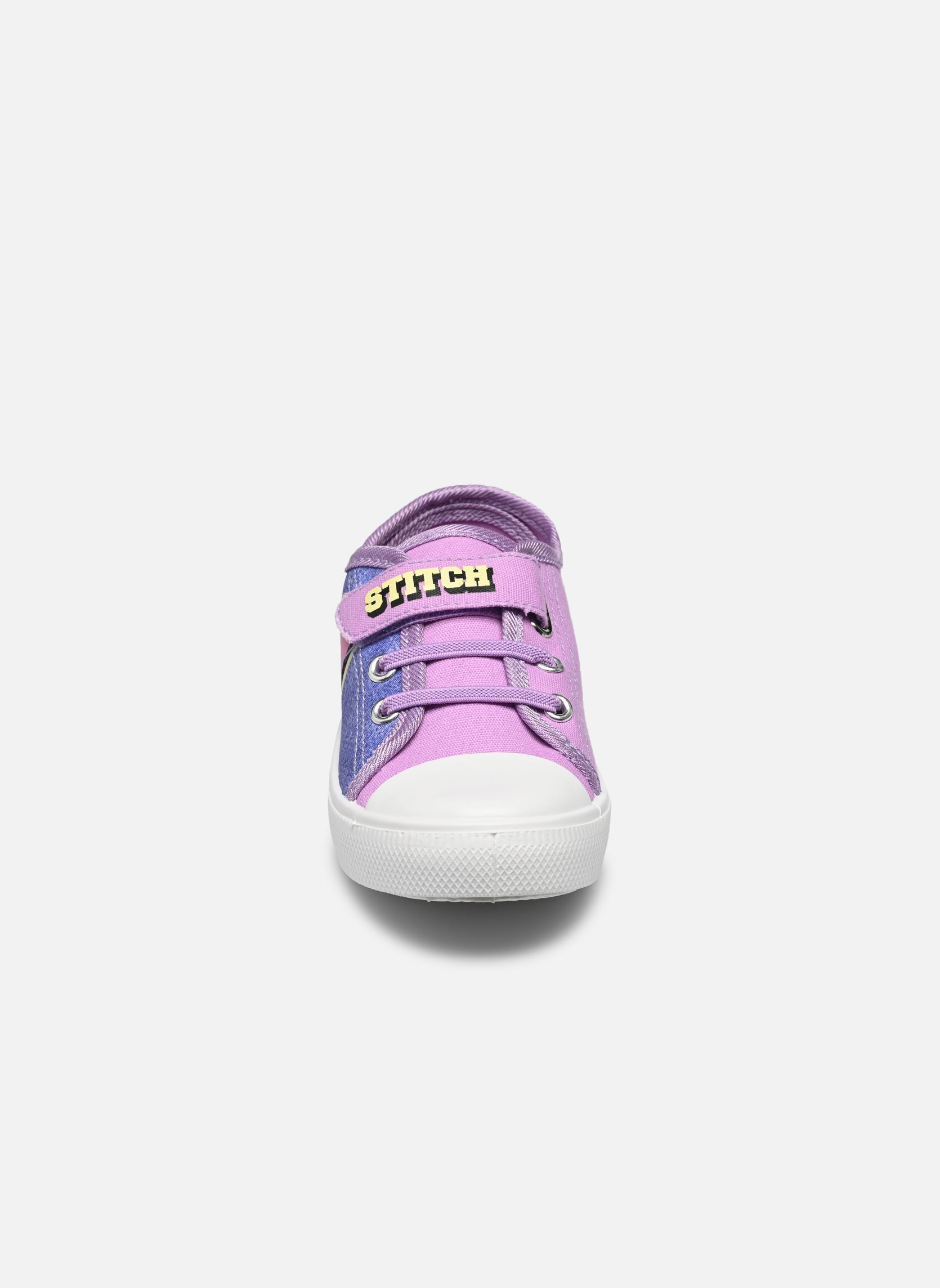 Niedrige Sneaker Basket Lilo et Stitch mädchen violett Leomil Niedrige Sneaker Basket Lilo et Stitch mädchen violett 535 LILAC/LILAC