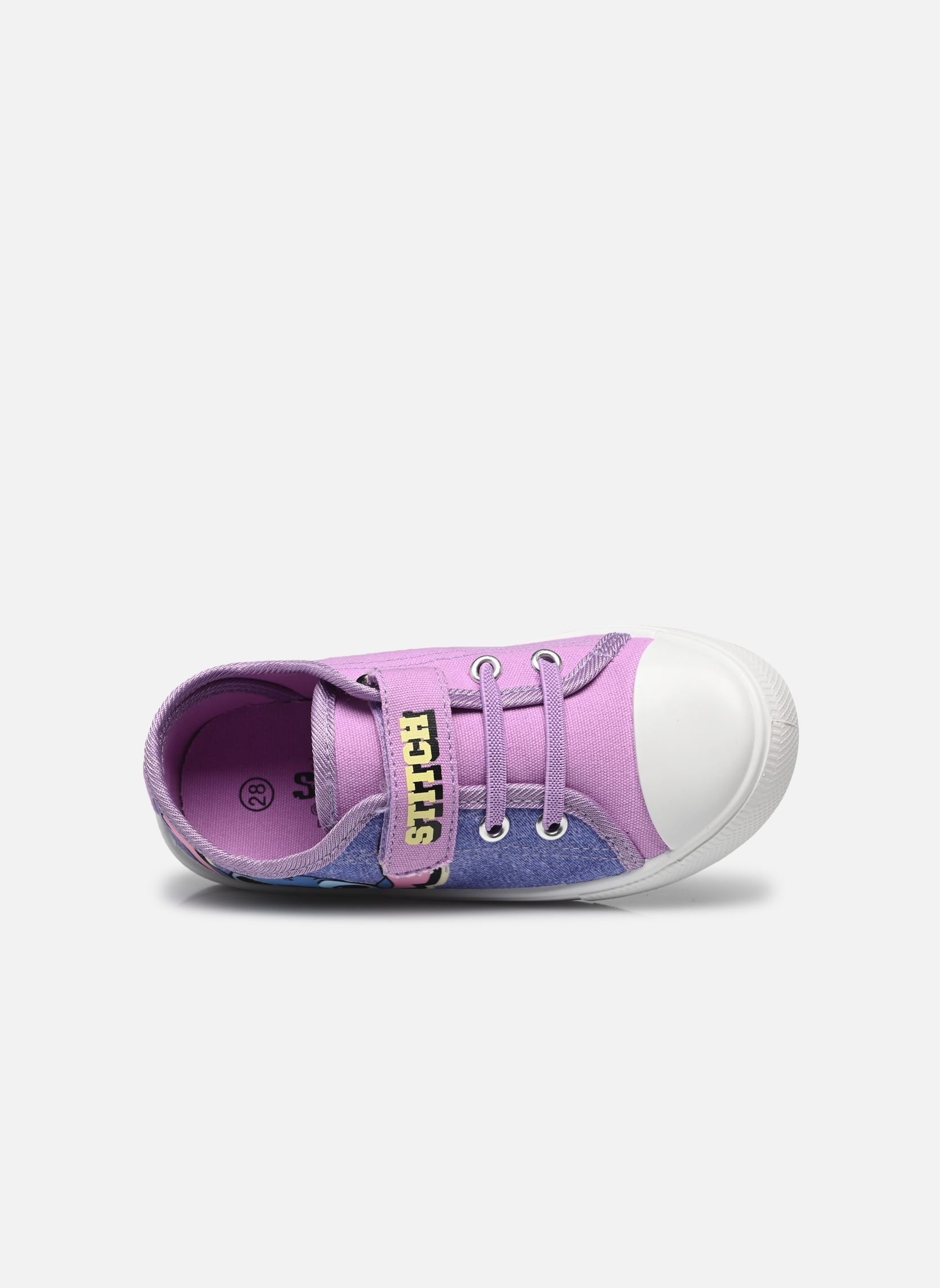Niedrige Sneaker Basket Lilo et Stitch mädchen violett Leomil Niedrige Sneaker Basket Lilo et Stitch mädchen violett 535 LILAC/LILAC