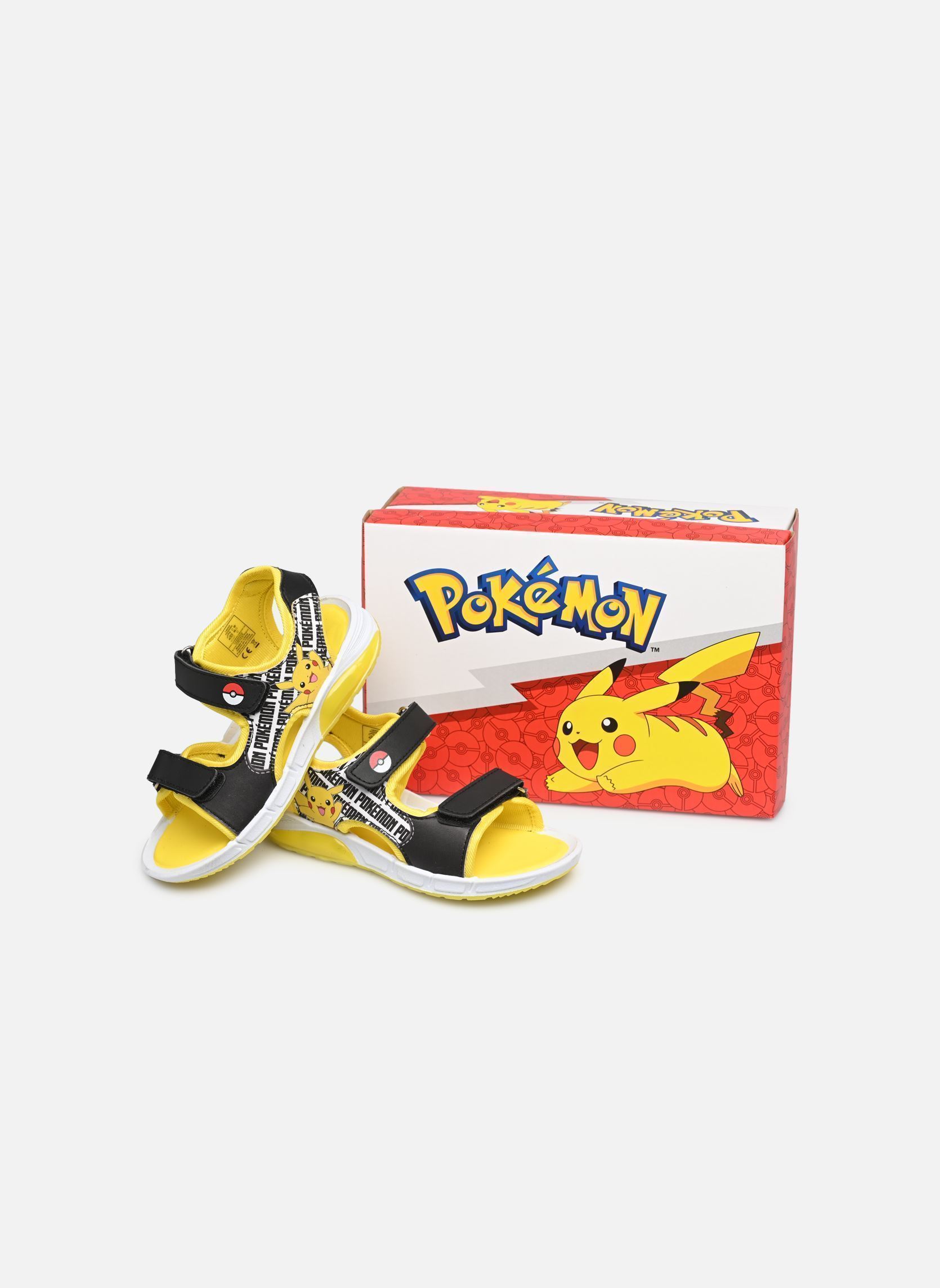 Sandali Sandale Pokémon bambino nero Leomil Sandali Sandale Pokémon bambino nero 335 BLACK/YELLOW