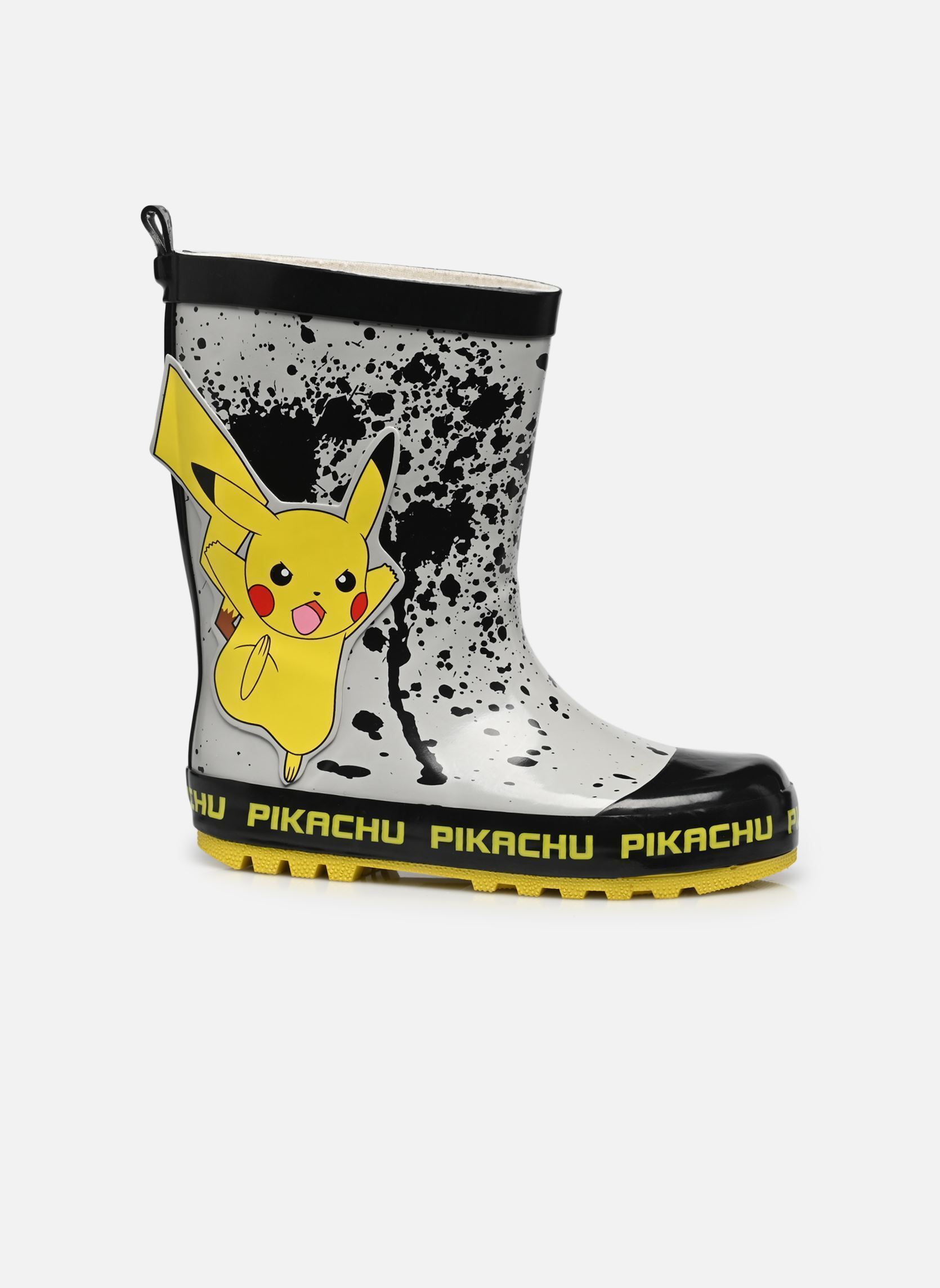 Regenlaarzen Botte de pluie Pokémon jongens grijs Leomil Regenlaarzen Botte de pluie Pokémon jongens grijs 186 LIGHT GREY/BLACK