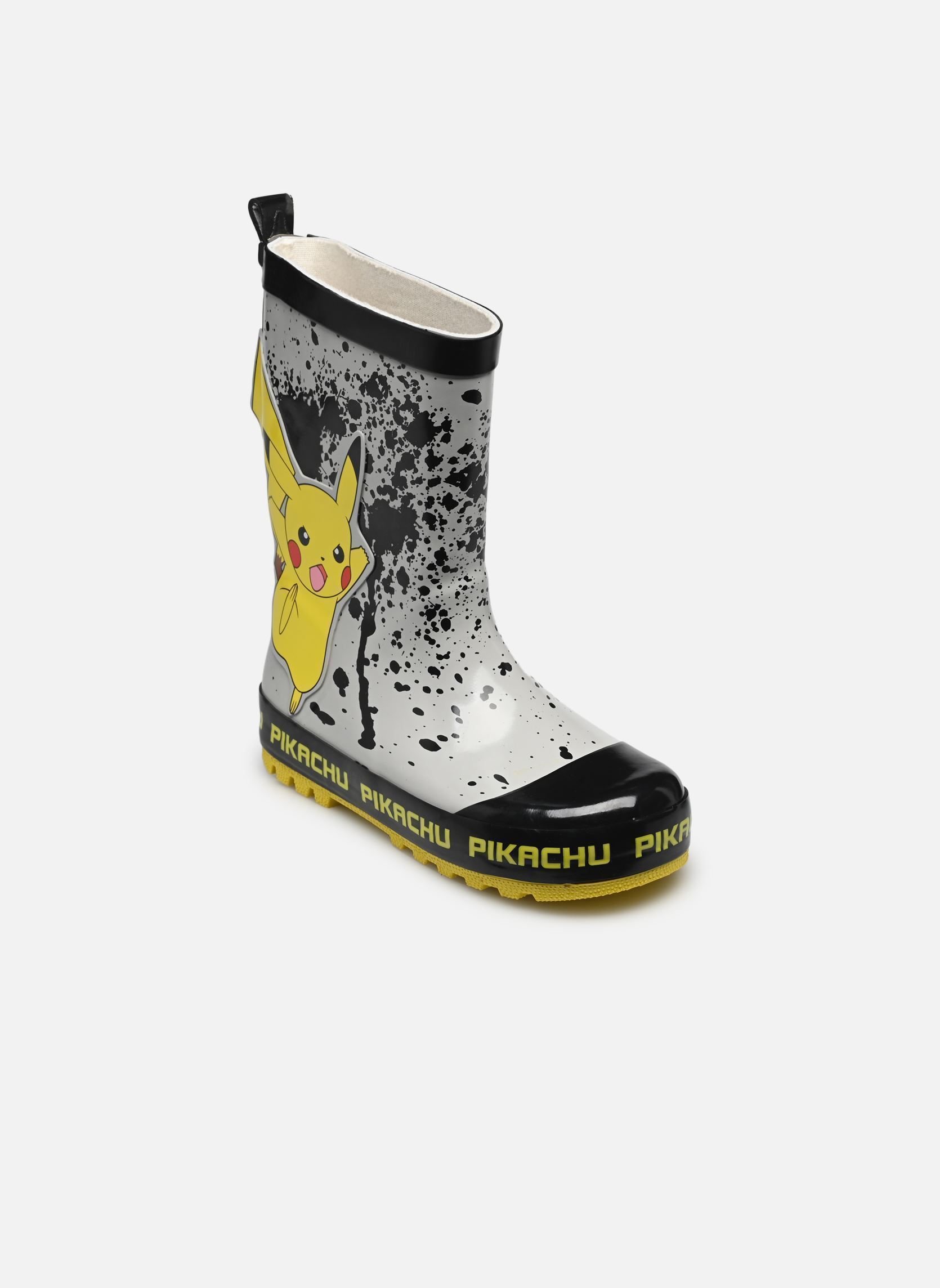 Regenlaarzen Botte de pluie Pokémon jongens grijs Leomil Regenlaarzen Botte de pluie Pokémon jongens grijs 186 LIGHT GREY/BLACK