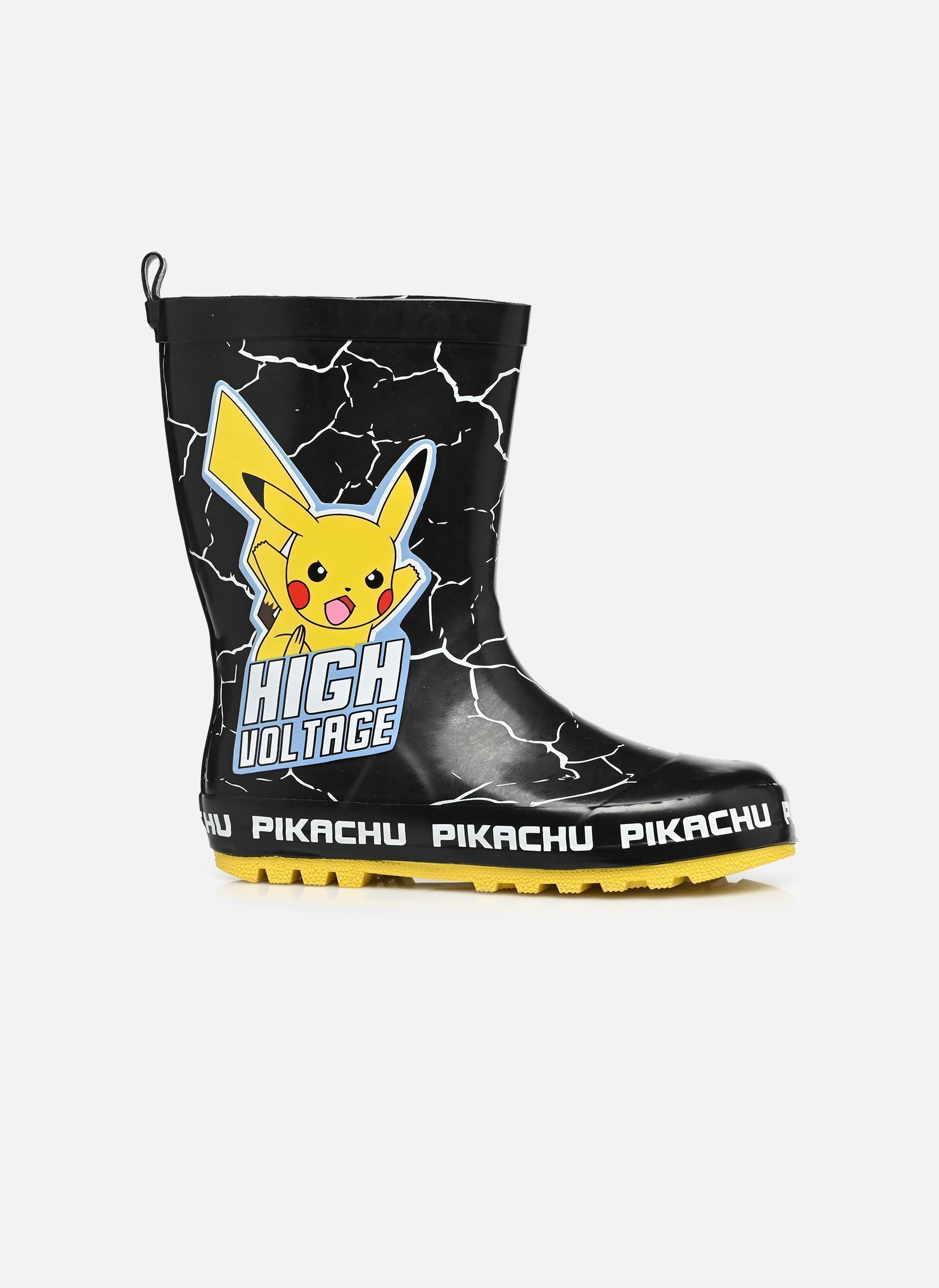 Regenlaarzen Botte de pluie Pokémon jongens zwart Leomil Regenlaarzen Botte de pluie Pokémon jongens zwart 335 BLACK/YELLOW