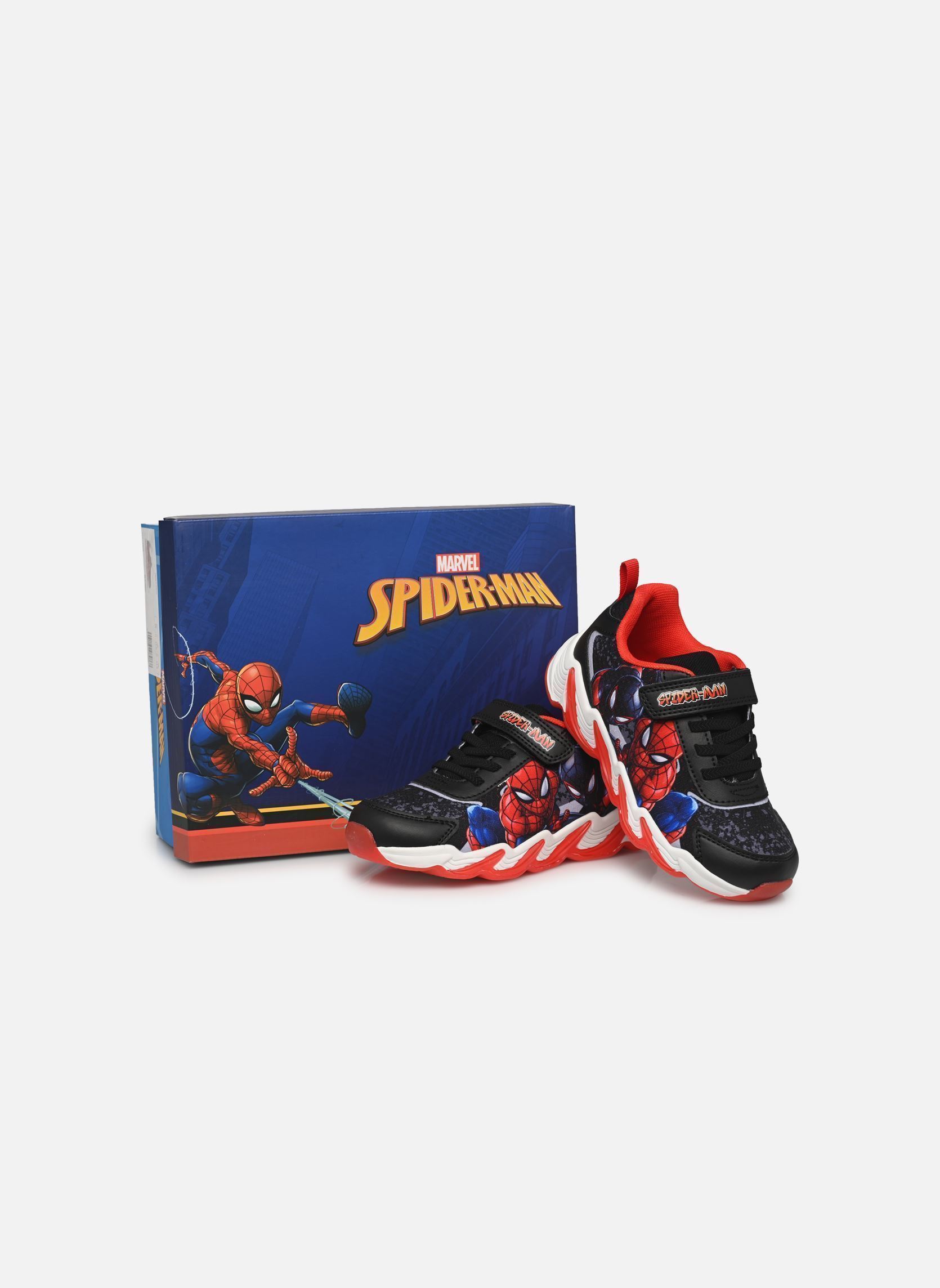 Baskets Basket Spiderman garçon noir Leomil Baskets Basket Spiderman garçon noir 112 BLACK/RED