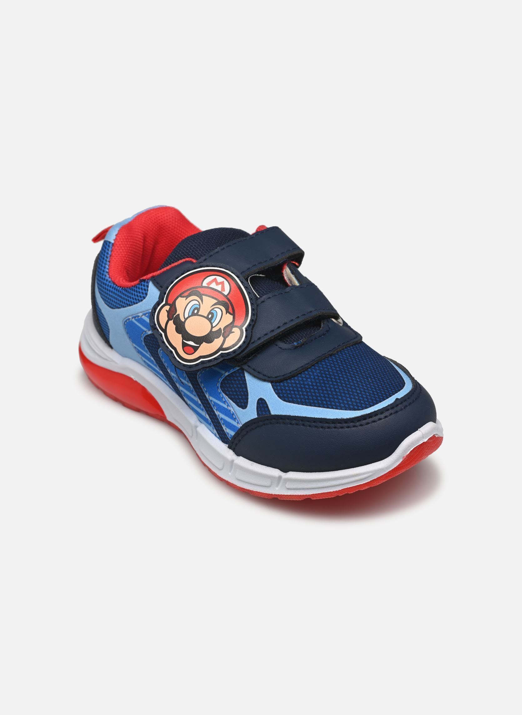 Baskets Basket Mario garçon bleu Leomil Baskets Basket Mario garçon bleu 498 NAVY/LIGHT BLUE
