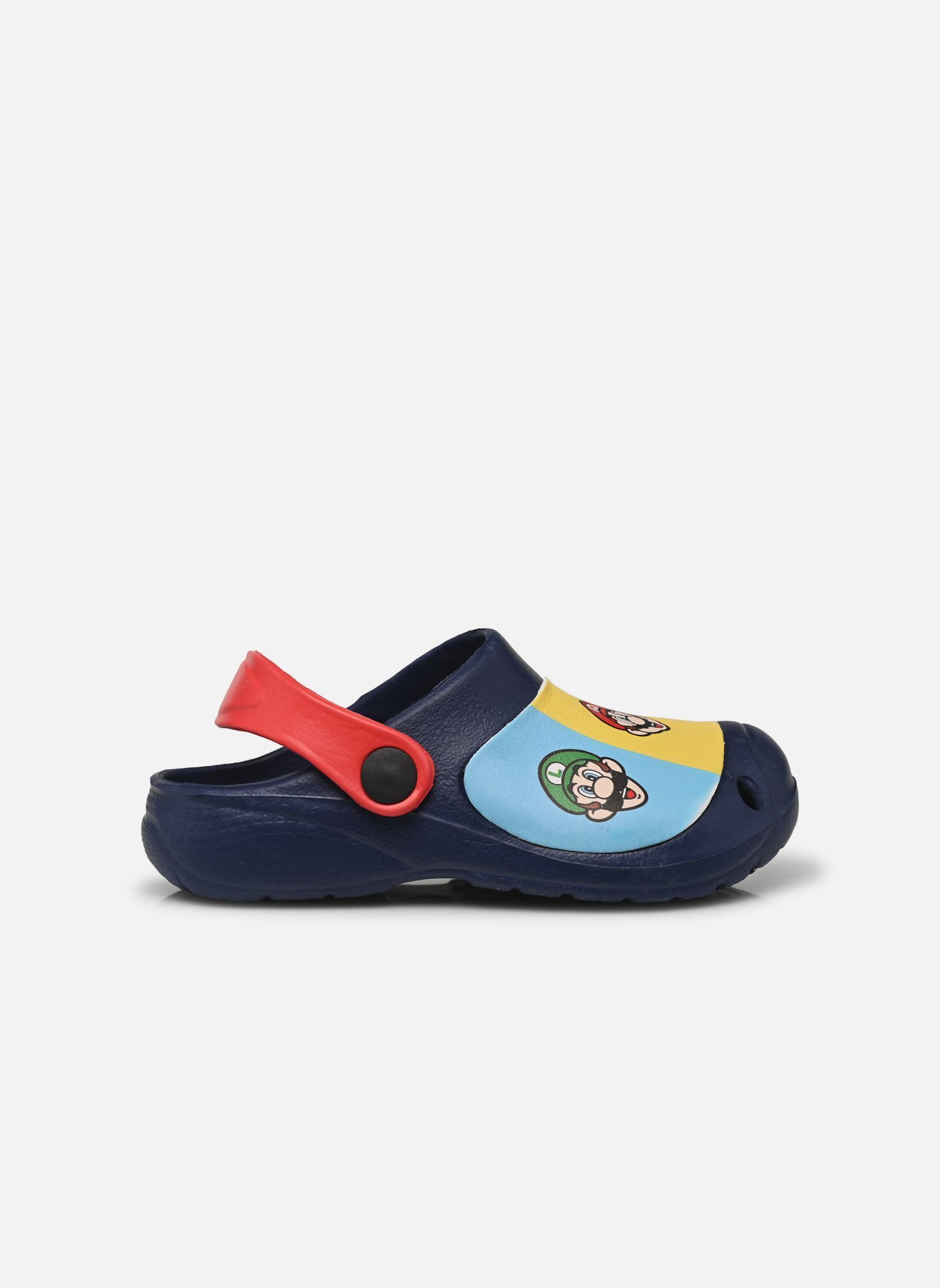 Mules et sabots Sabot Mario garçon bleu Leomil Mules et sabots Sabot Mario garçon bleu 424 NAVY/RED
