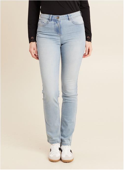 Bréal Jeans droit PETOPILON femme bleu