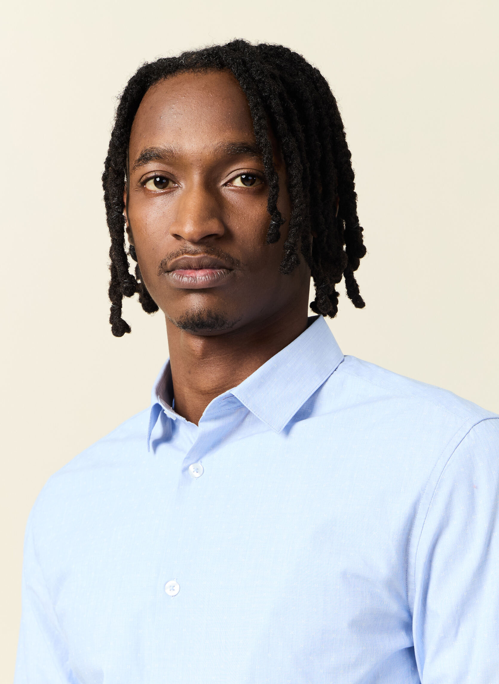 Chemises Chemises manches longues - FILAOPSLIMH homme bleu Bonobo Chemises Chemises manches longues - FILAOPSLIMH homme bleu Bleu