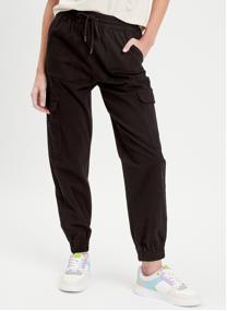 Pantalons droit CARGOWEEK2 femme noir Cache Cache Pantalons droit CARGOWEEK2 femme noir Noir