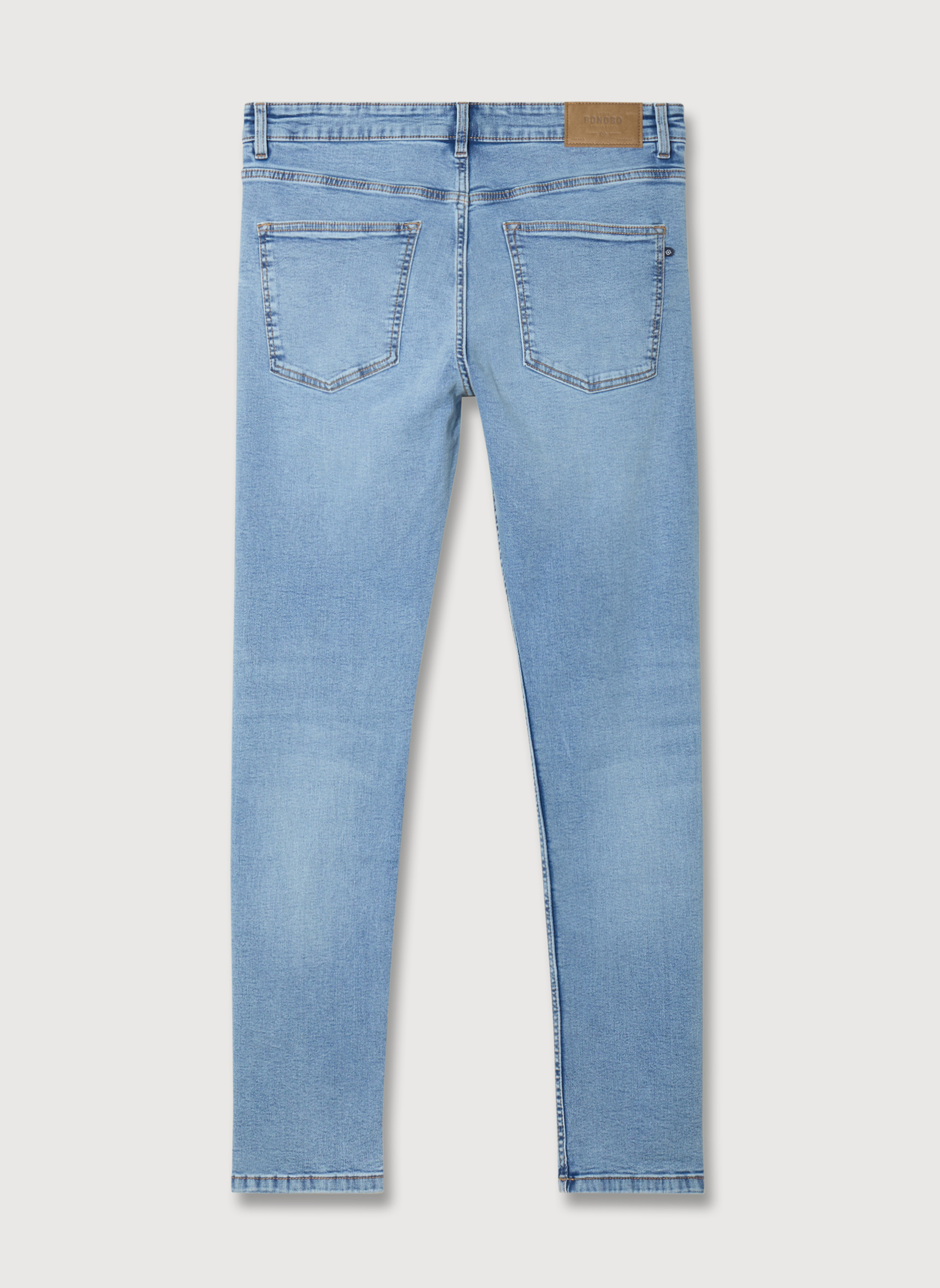 Jeans droit SOHO-BASIK25 homme bleu Bonobo Jeans droit SOHO-BASIK25 homme bleu Bleu clair